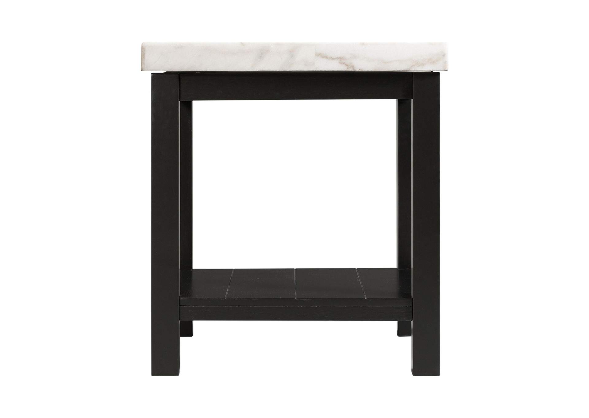 Marcello White End Table image 10