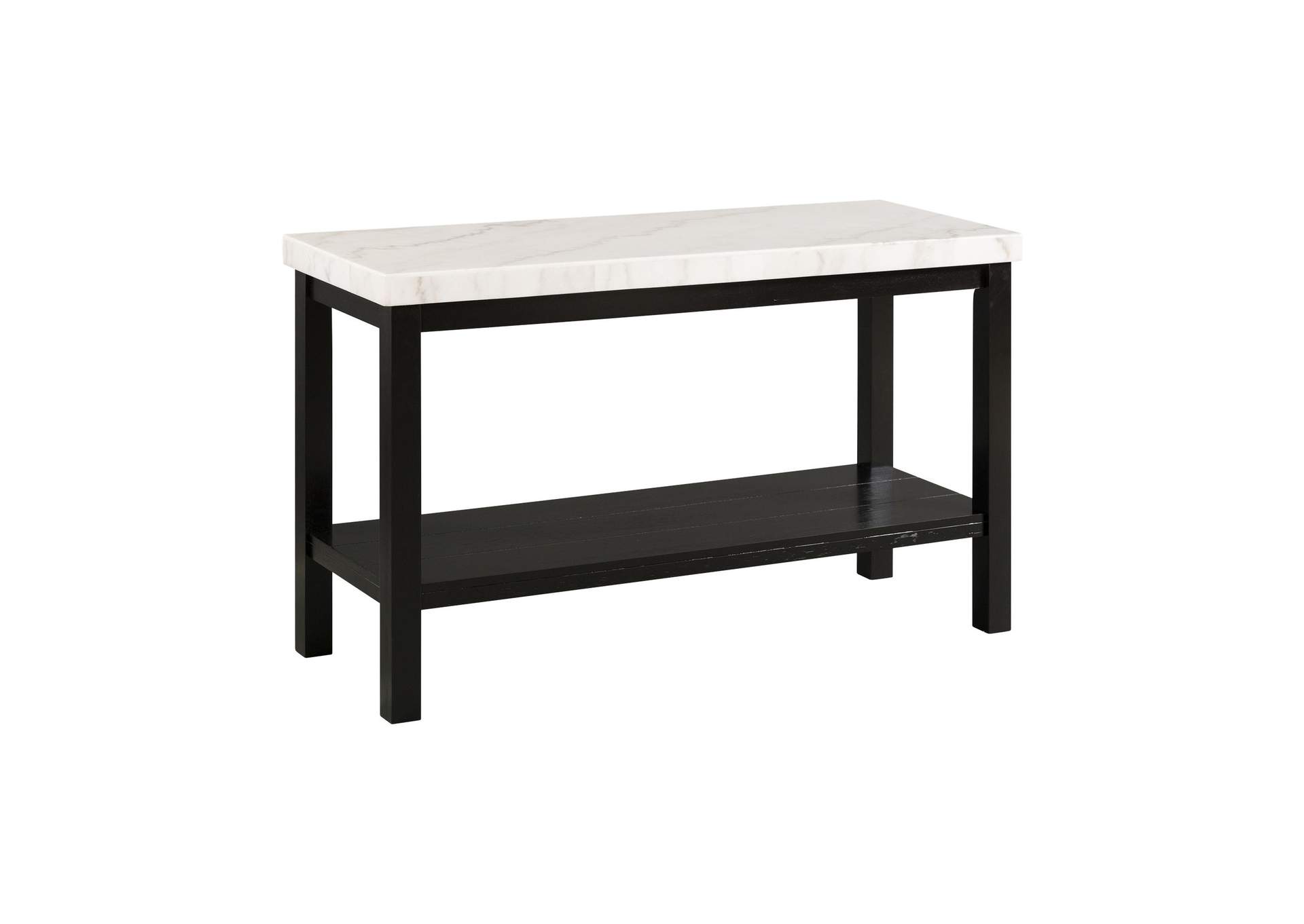 Marcello White Sofa Table image 6