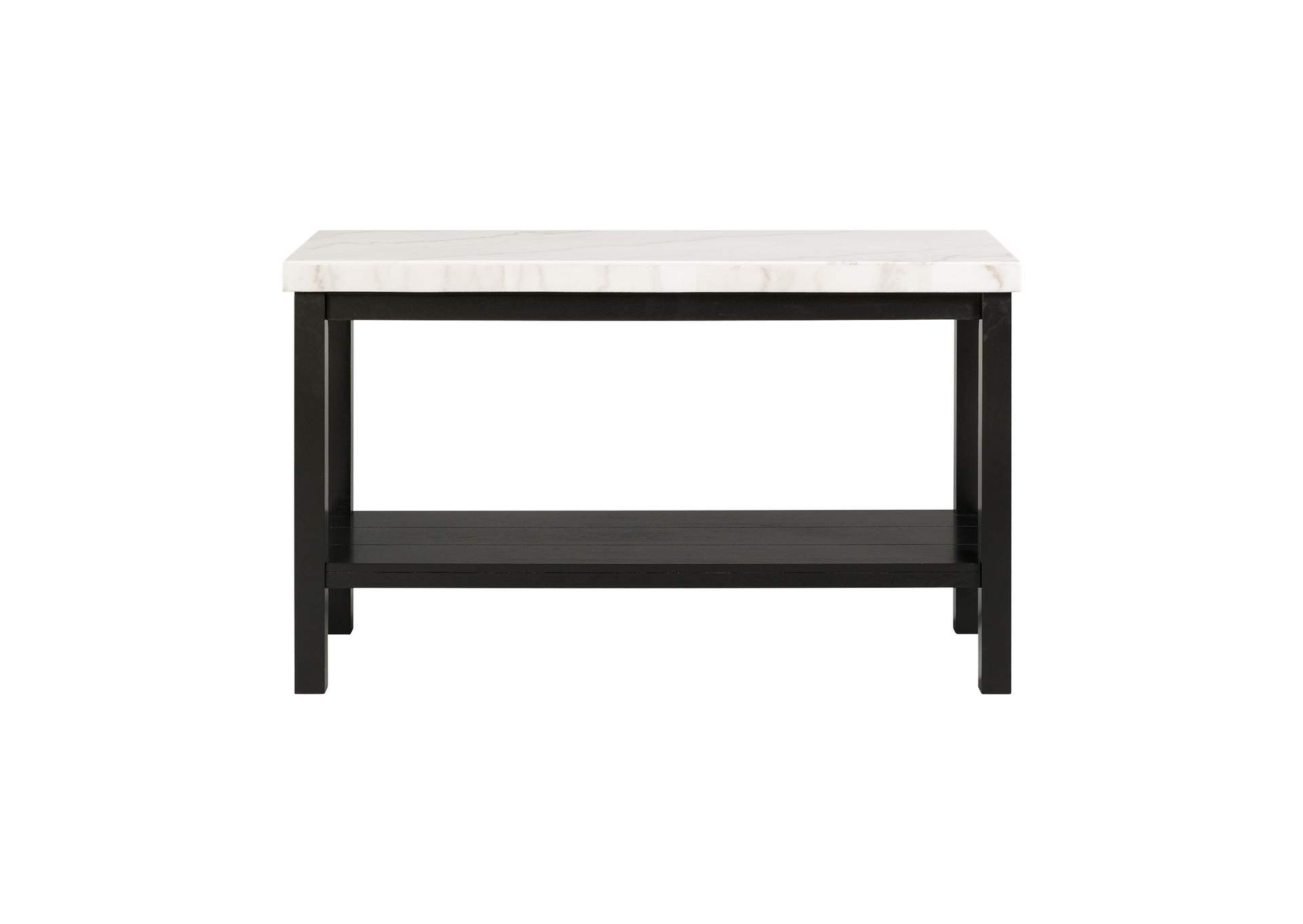 Marcello White Sofa Table image 7