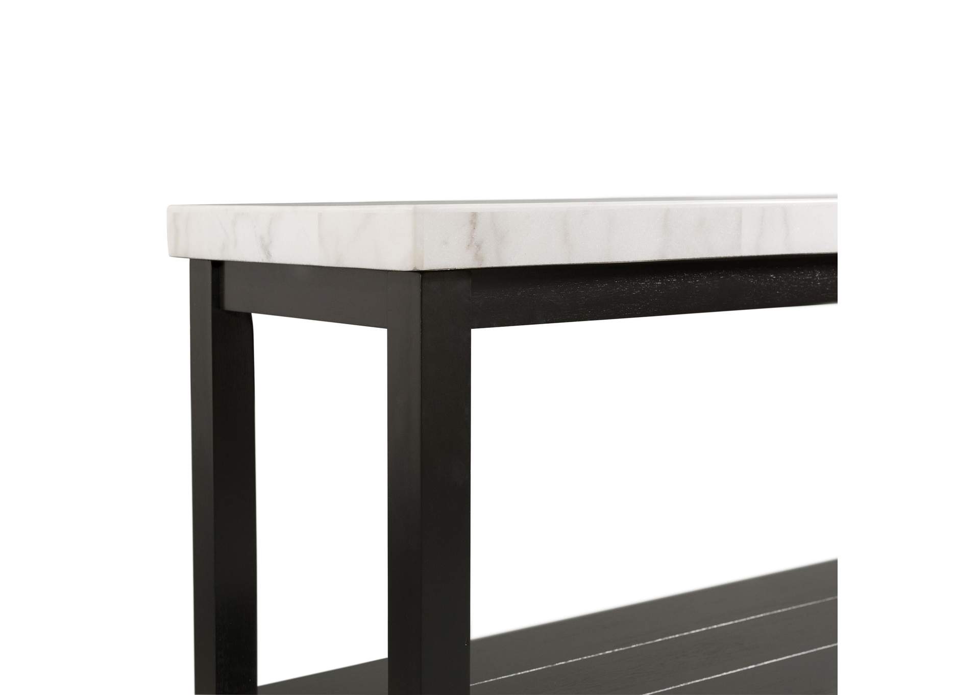 Marcello White Sofa Table image 3