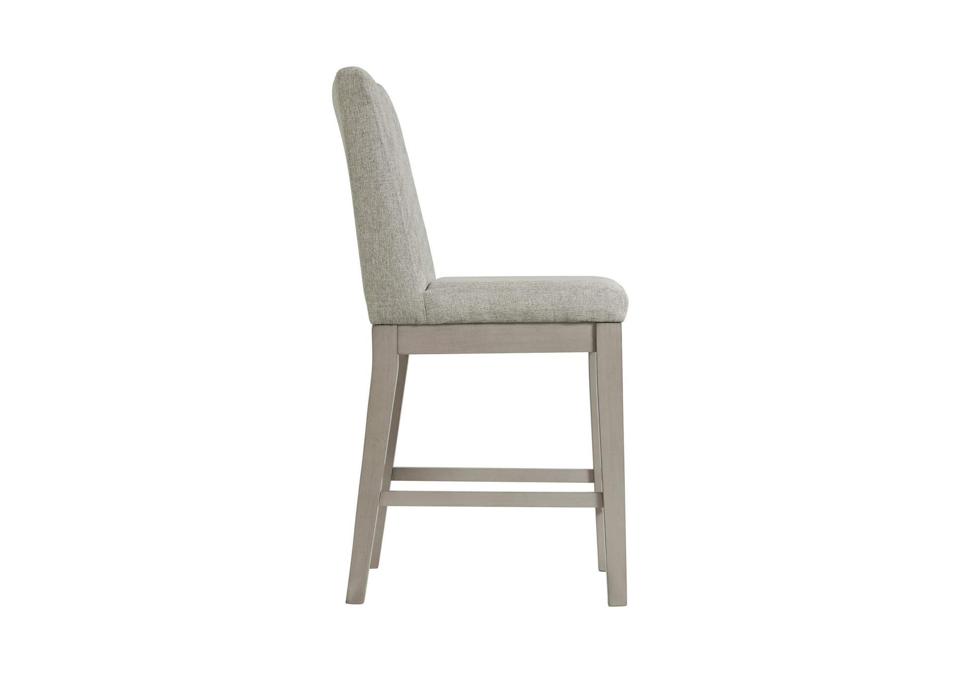 Marly Counter Side Chair With Diamond Back In Grey 2 Per Carton image 12