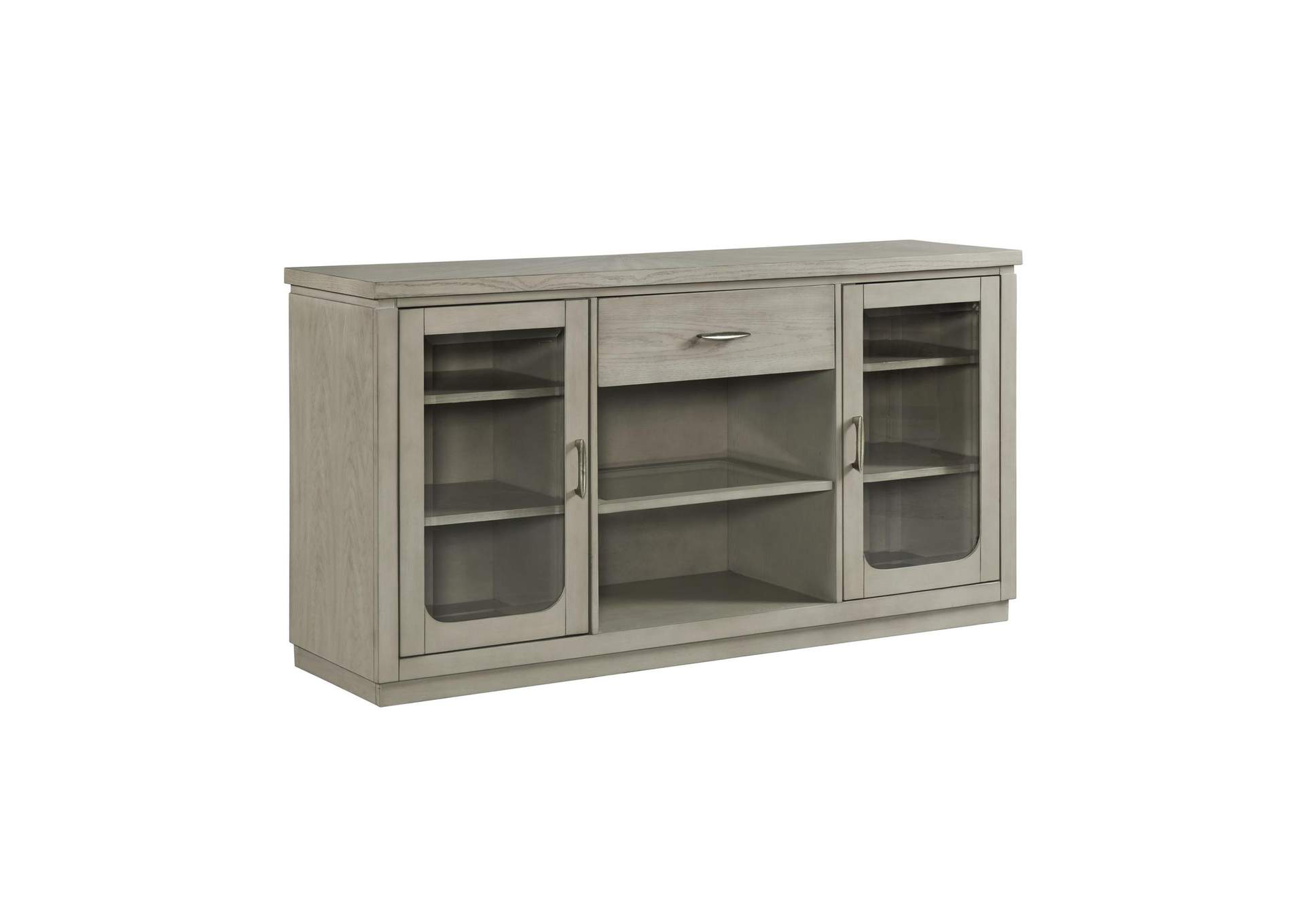 Marly Server With Glass Door Led Light In Grey image 7