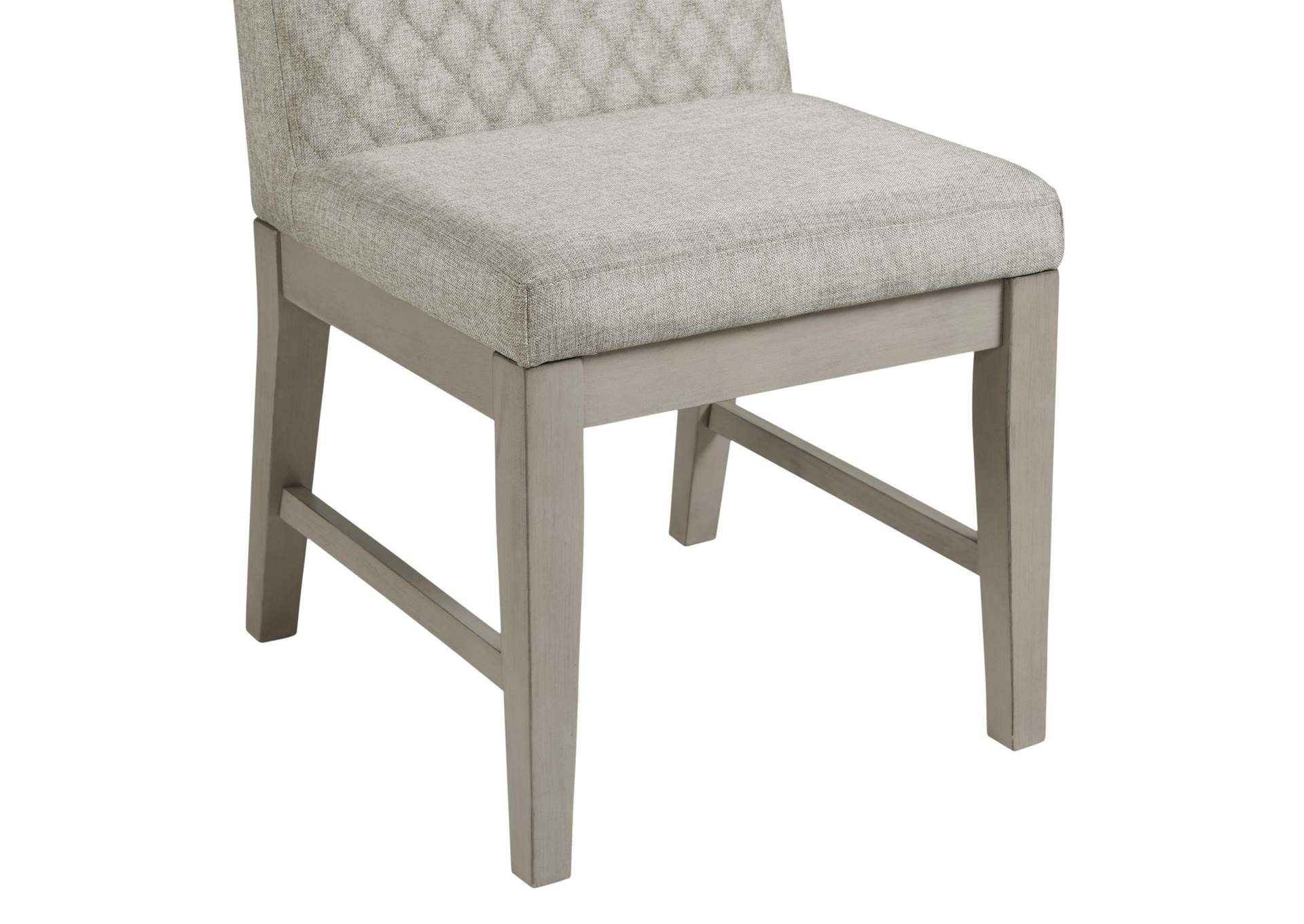 Marly Side Chair With Diamond Back In Grey 2 Per Carton image 8