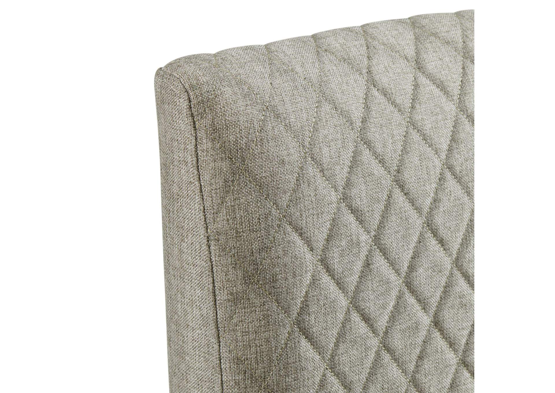 Marly Side Chair With Diamond Back In Grey 2 Per Carton image 5