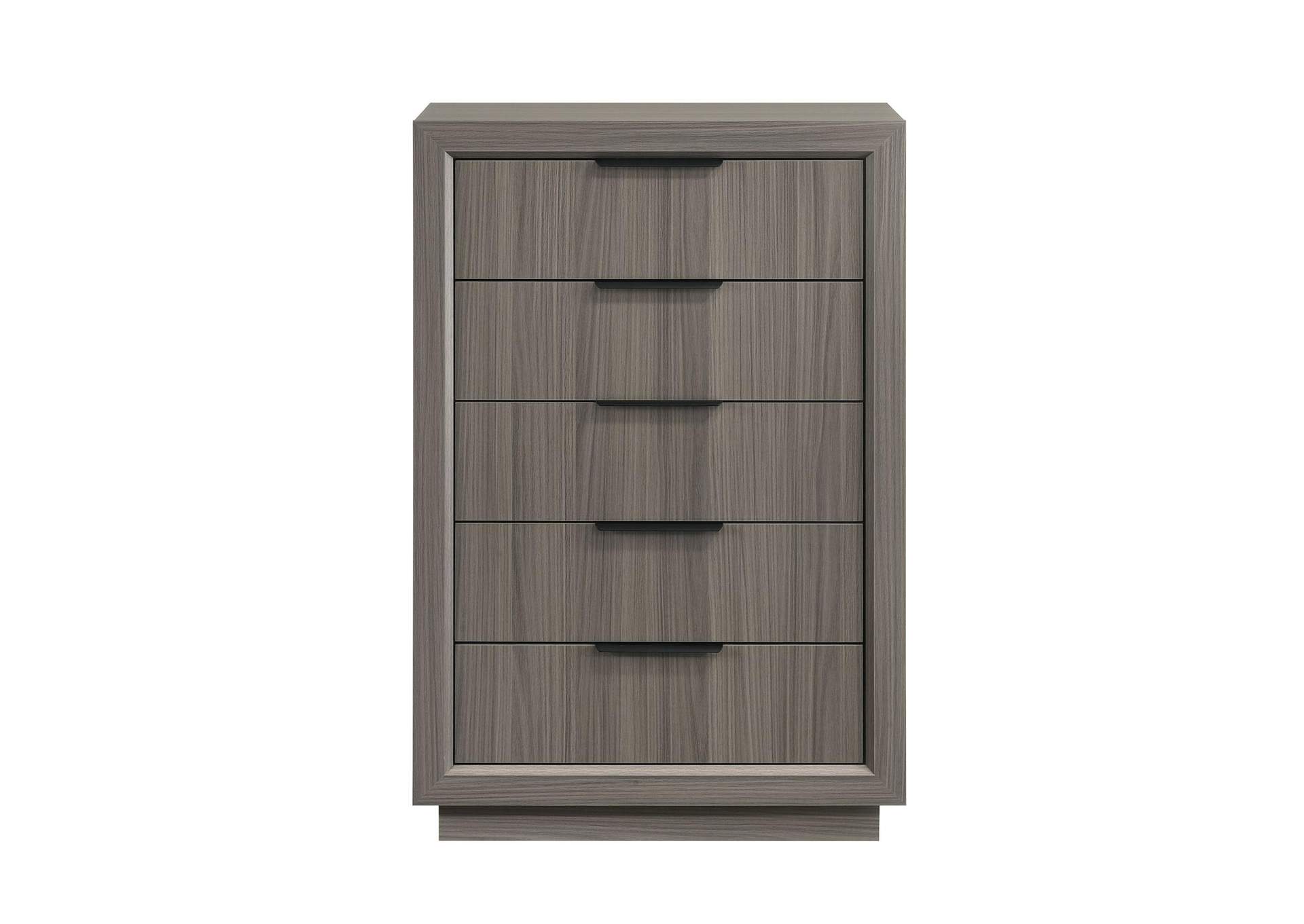 Martina 5 - Drawer Chest In Grey image 4