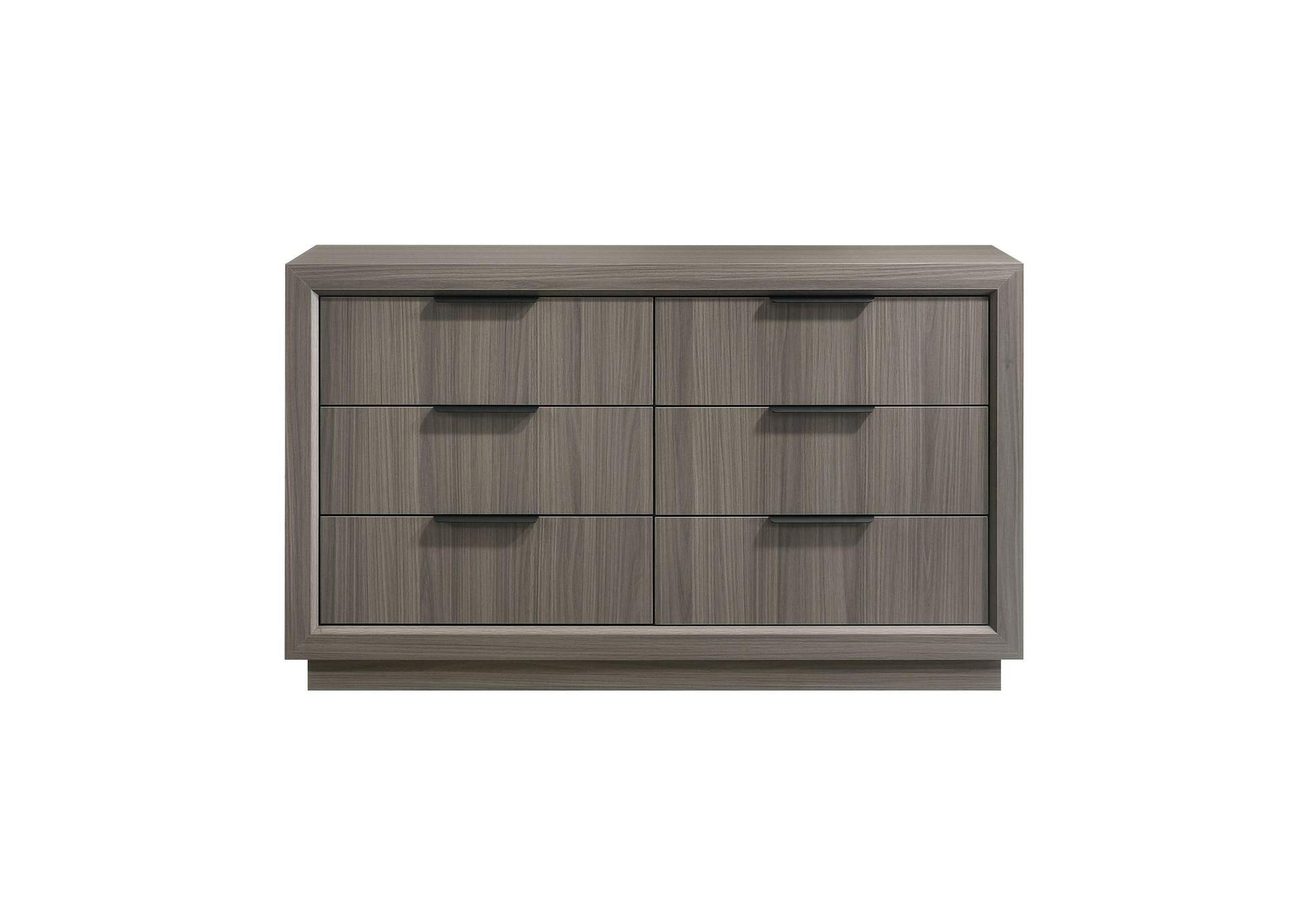 Martina 6 - Drawer Dresser In Grey image 4
