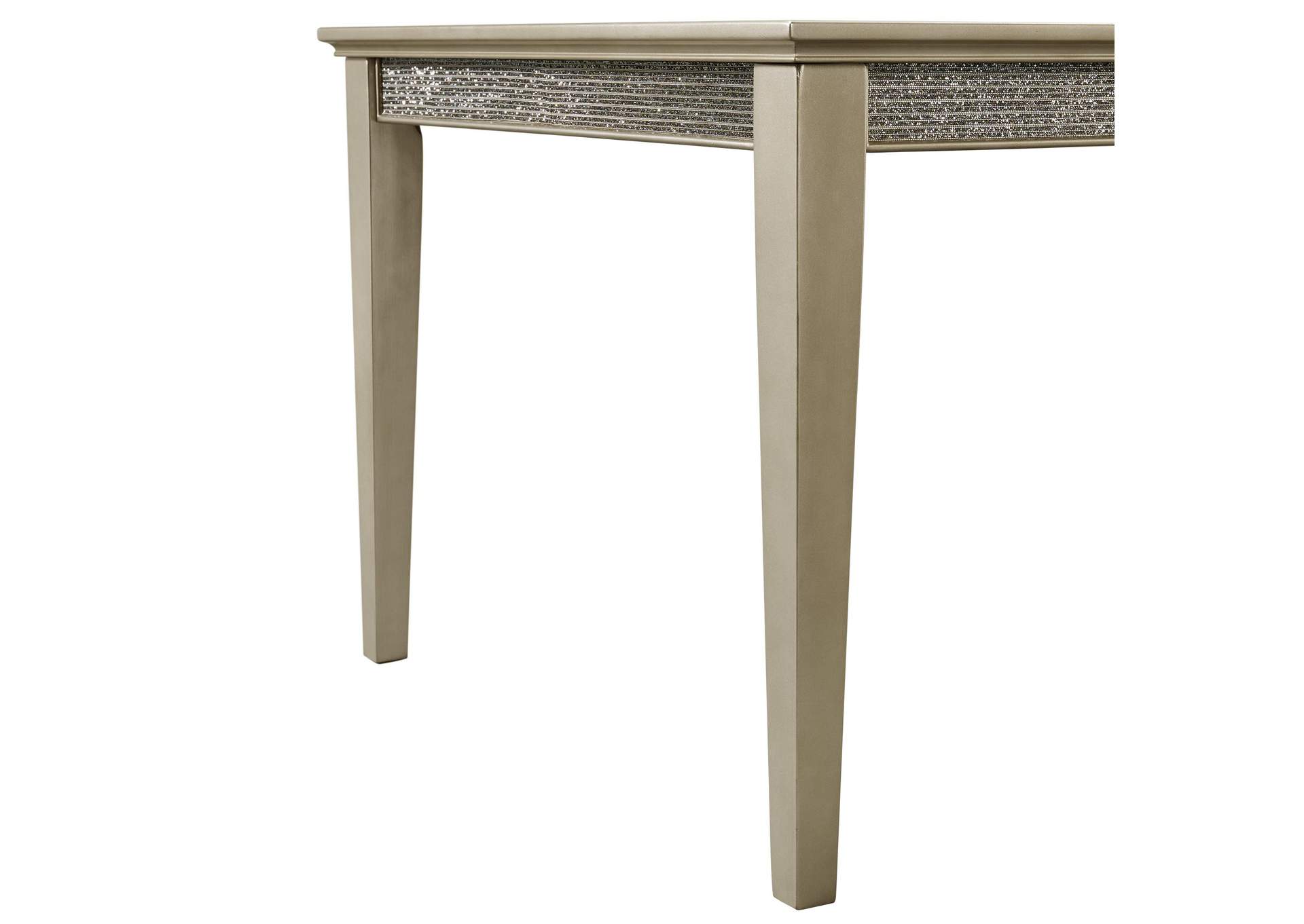 Maxwell Dining Table In Champagne image 5
