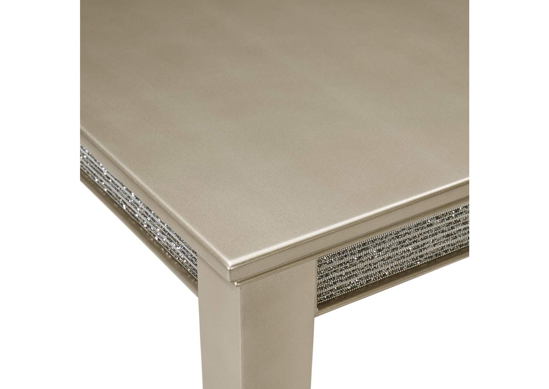 Maxwell Dining Table In Champagne image 3