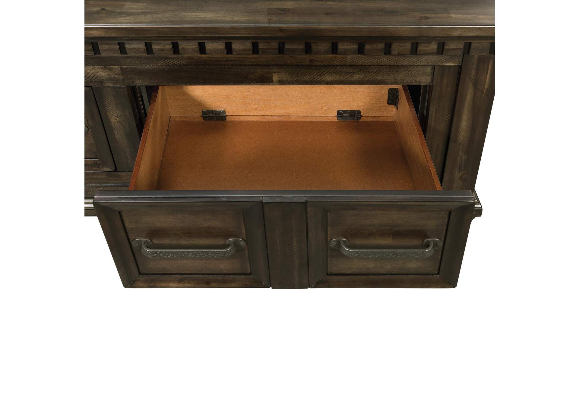 Mccoy Queen Storage Bed In Charcoal image 3