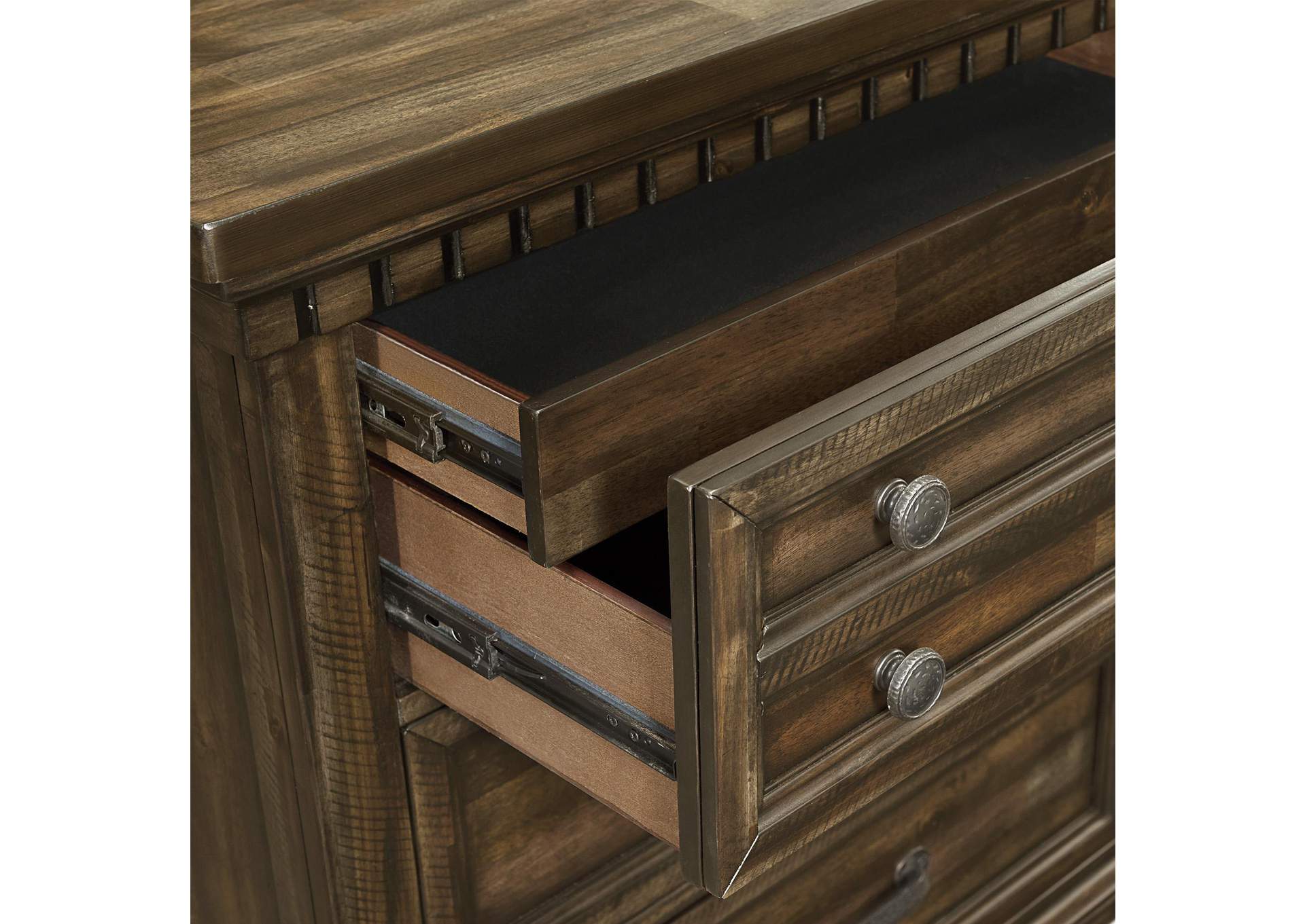 Mccoy 7 - Drawer Dresser In Charcoal image 5