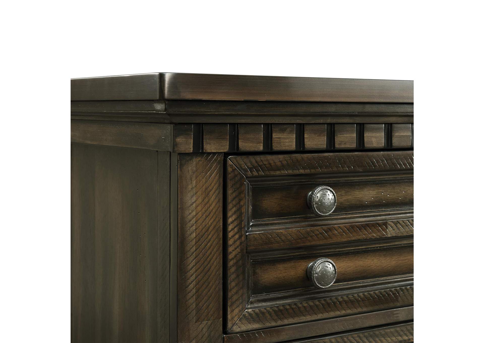 Mccoy 7 - Drawer Dresser In Charcoal image 4