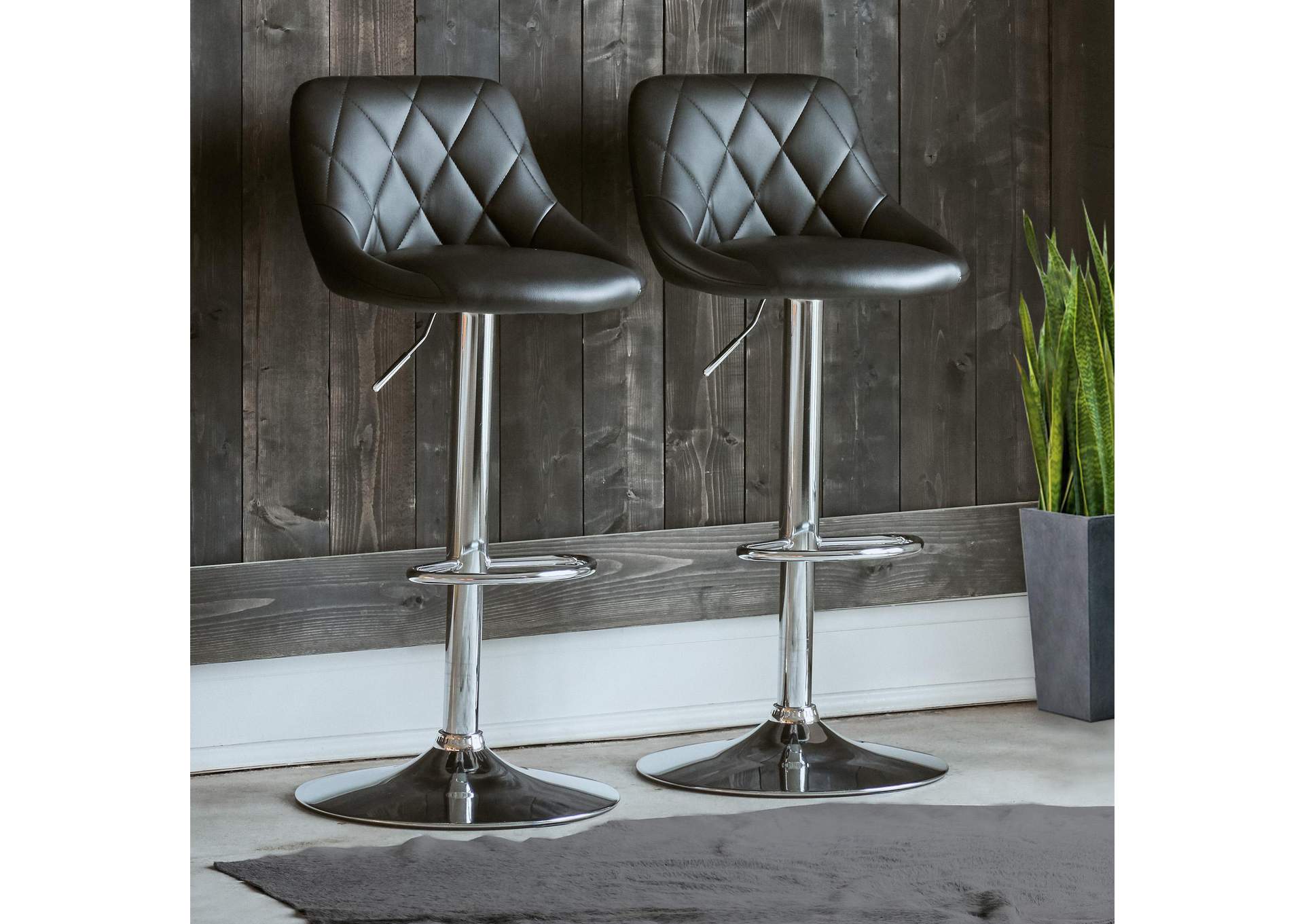 Melissa D235 - 4 Black Bar Stool 2 Per Carton image 1