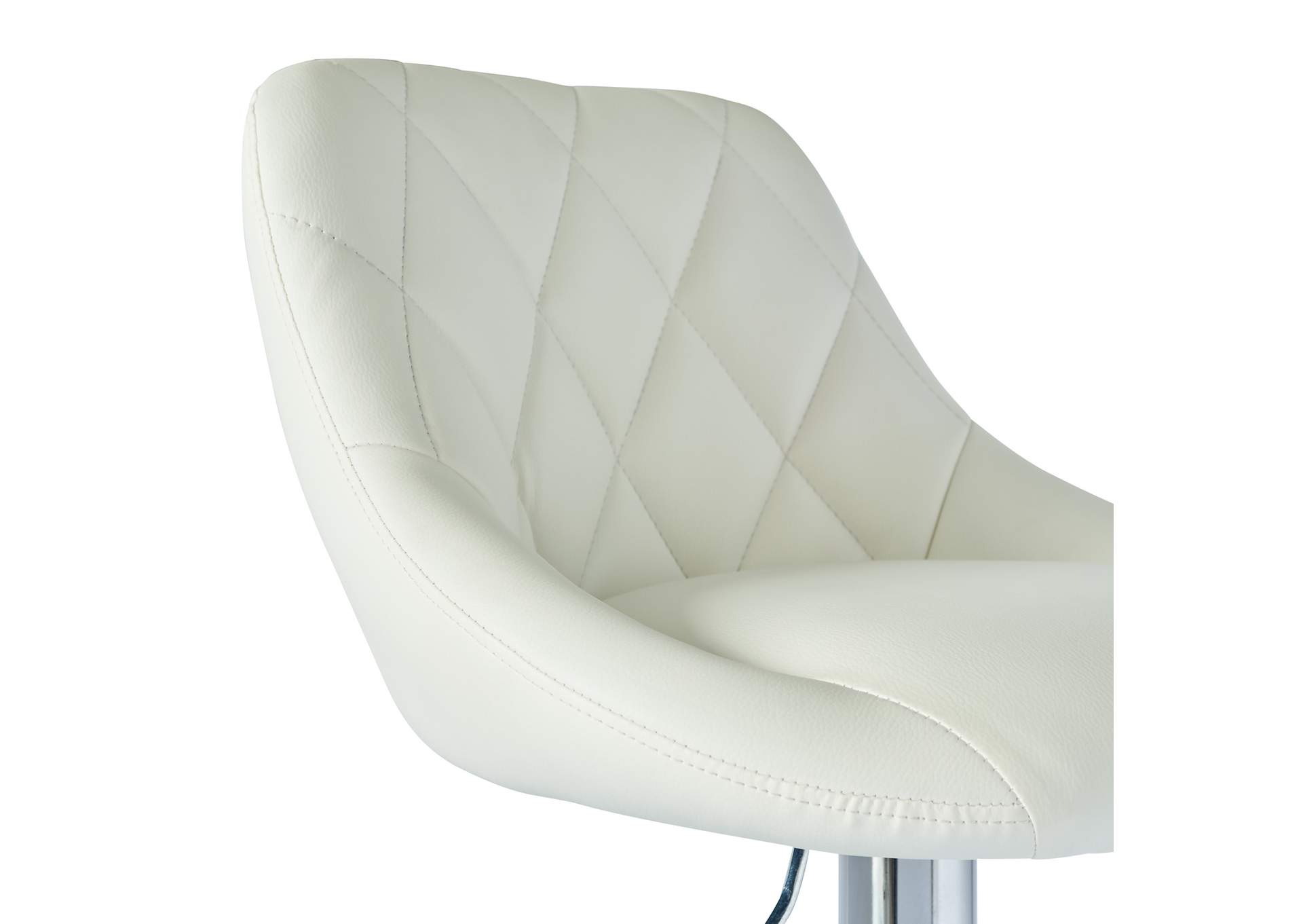 Melissa D235 - 4 White Bar Stool 2 Per Carton