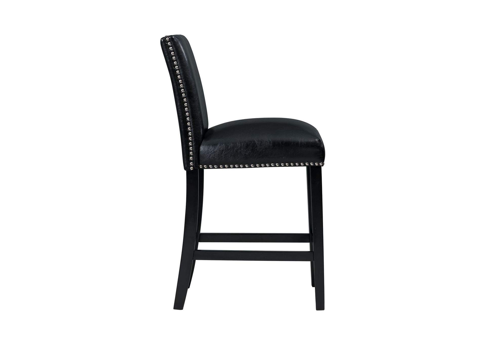 Meridian Counter Side Chair Black 2 Per Pack image 12