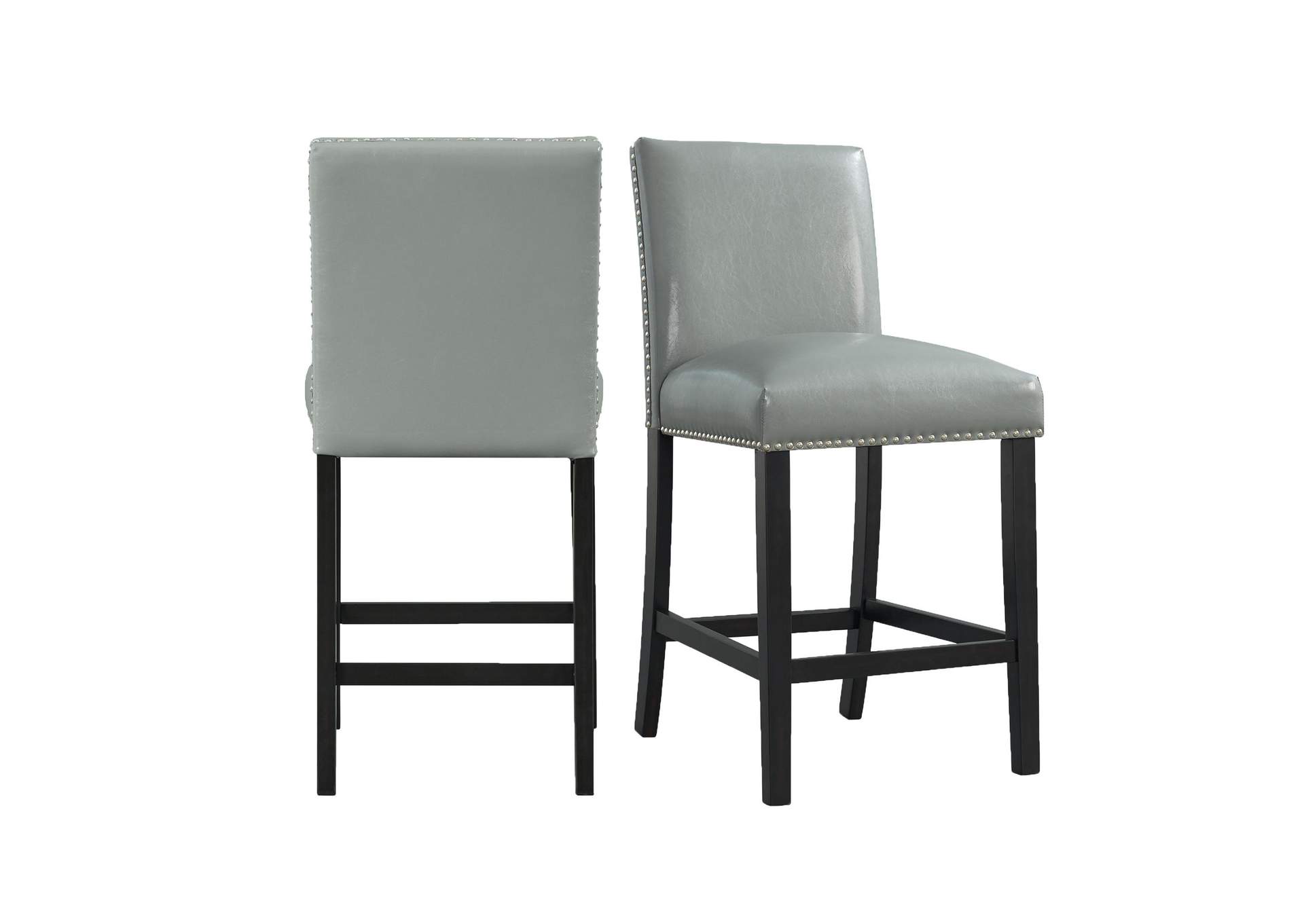 Meridian Counter Side Chair Grey 2 Per Pack image 7