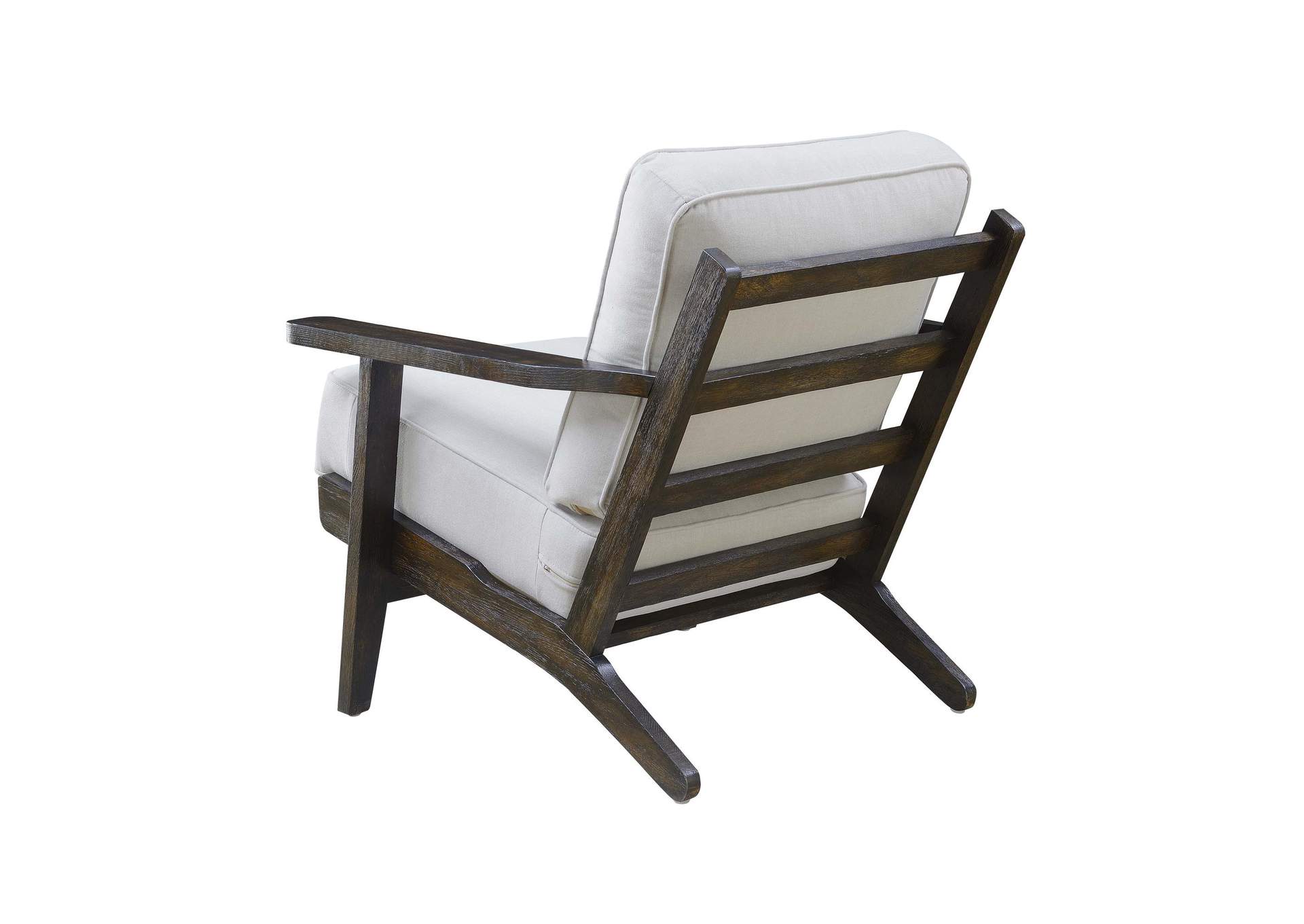 Metro Chair Taupe - Espresso Wood Finish 3A image 7