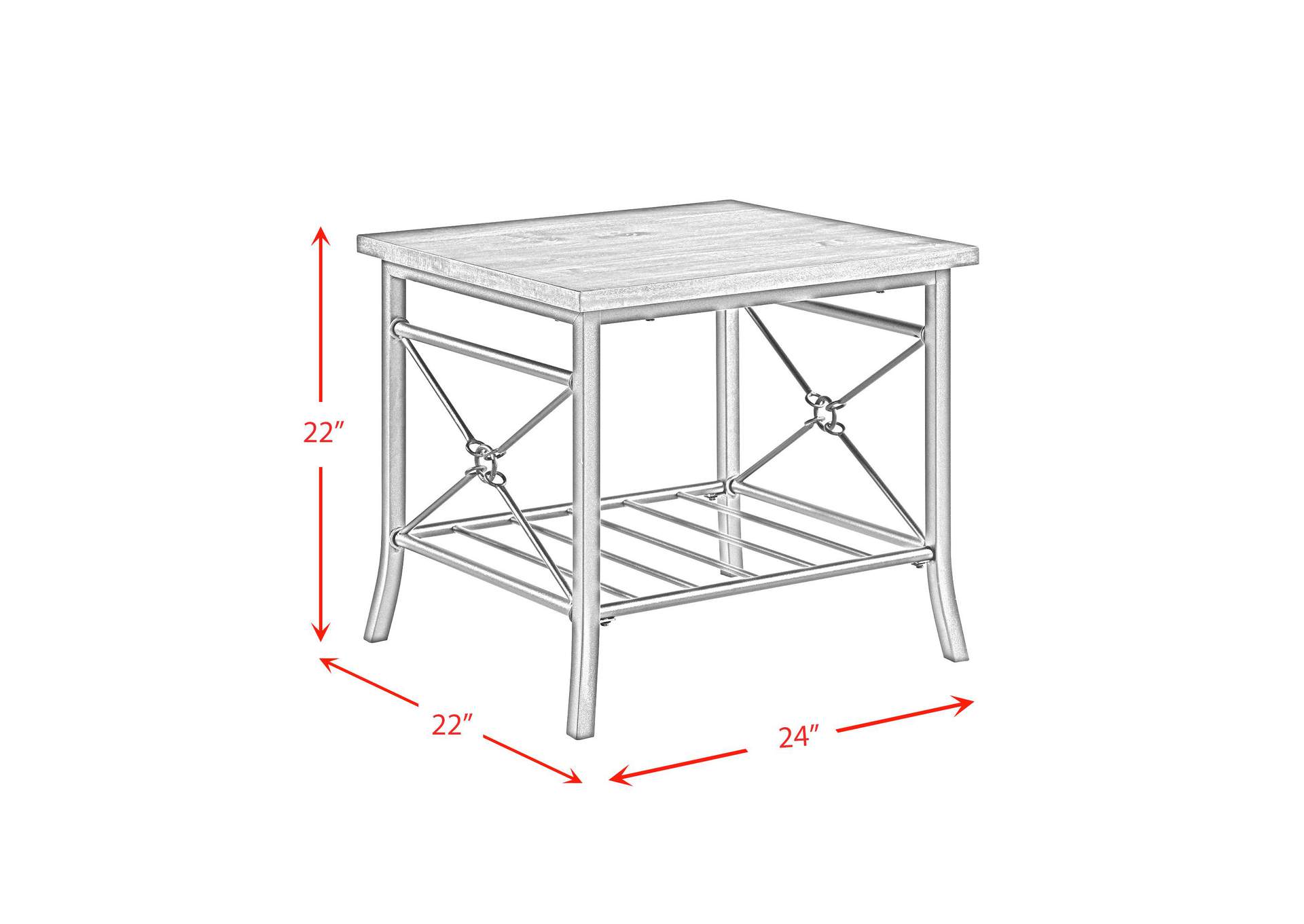 Mica 3 Piece Occasional Table Set Set image 6