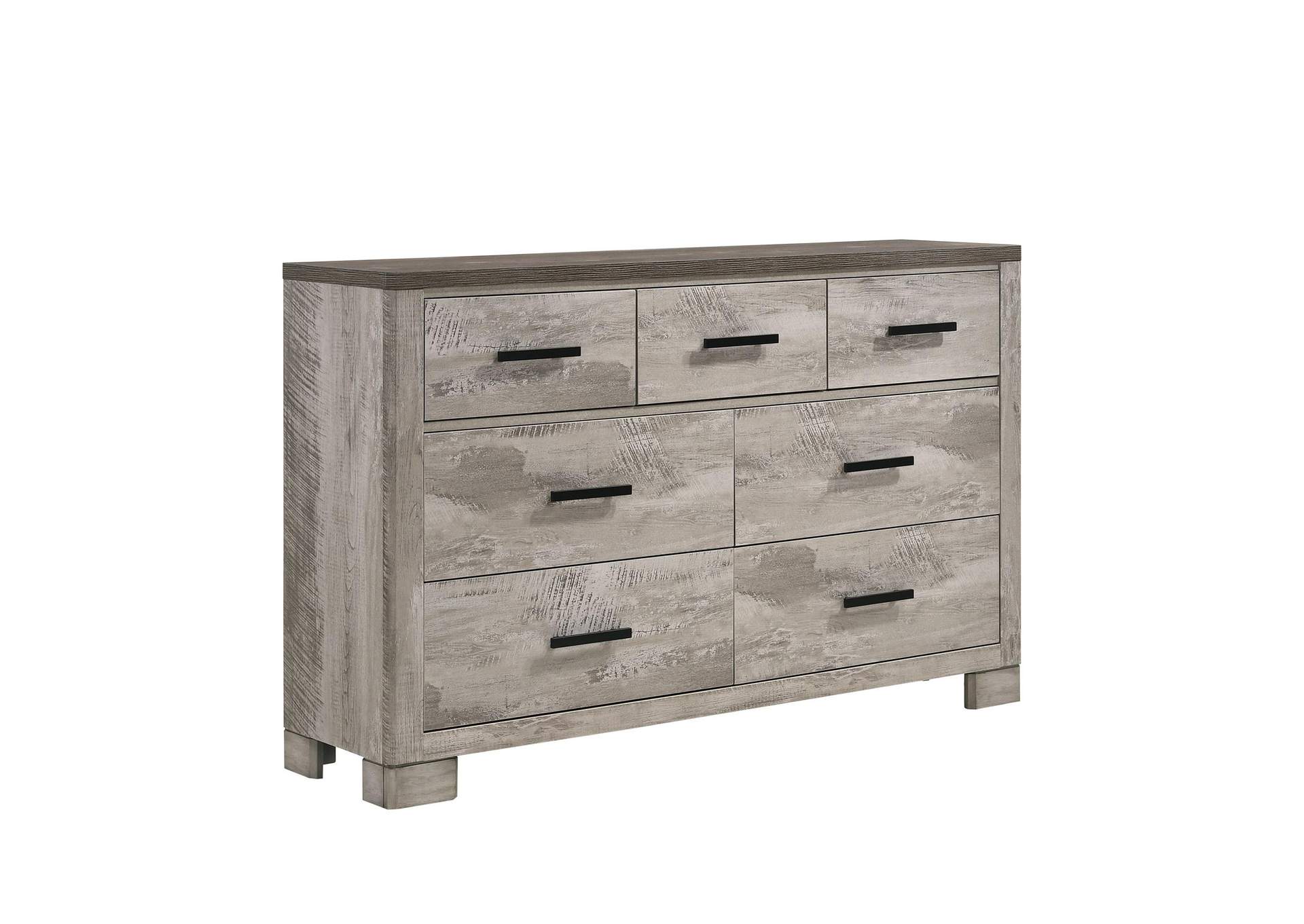 Millers Cove Dresser Two - Tone Grey Sturdy image 8