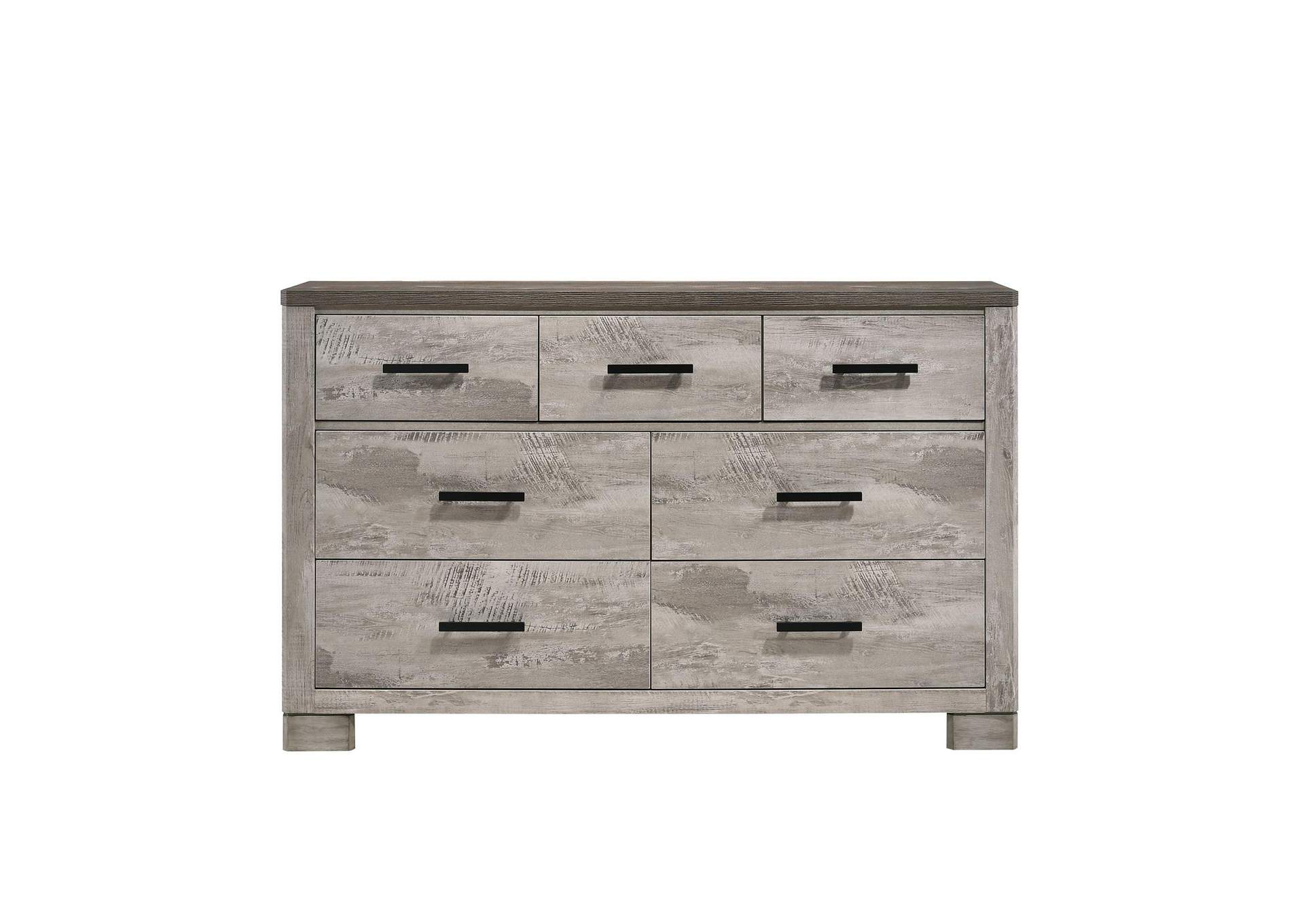 Millers Cove Dresser Two - Tone Grey Sturdy image 9