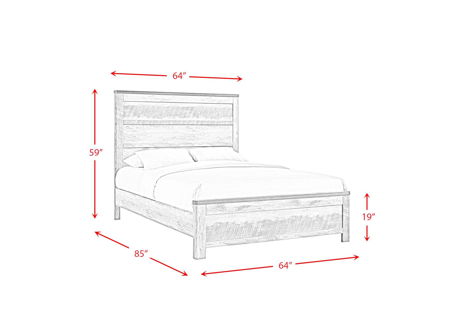 Millers Cove Queen Panel Bed image 5