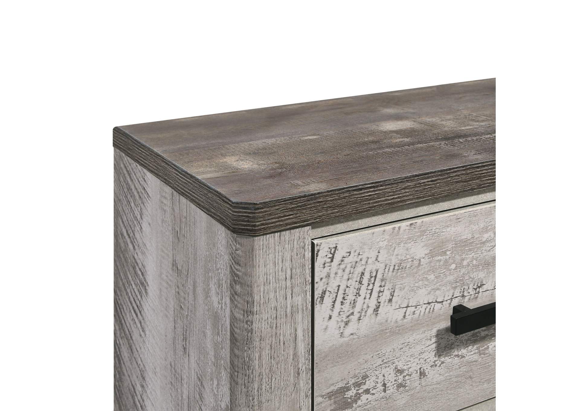 Millers Cove Nightstand Two - Tone Grey image 3