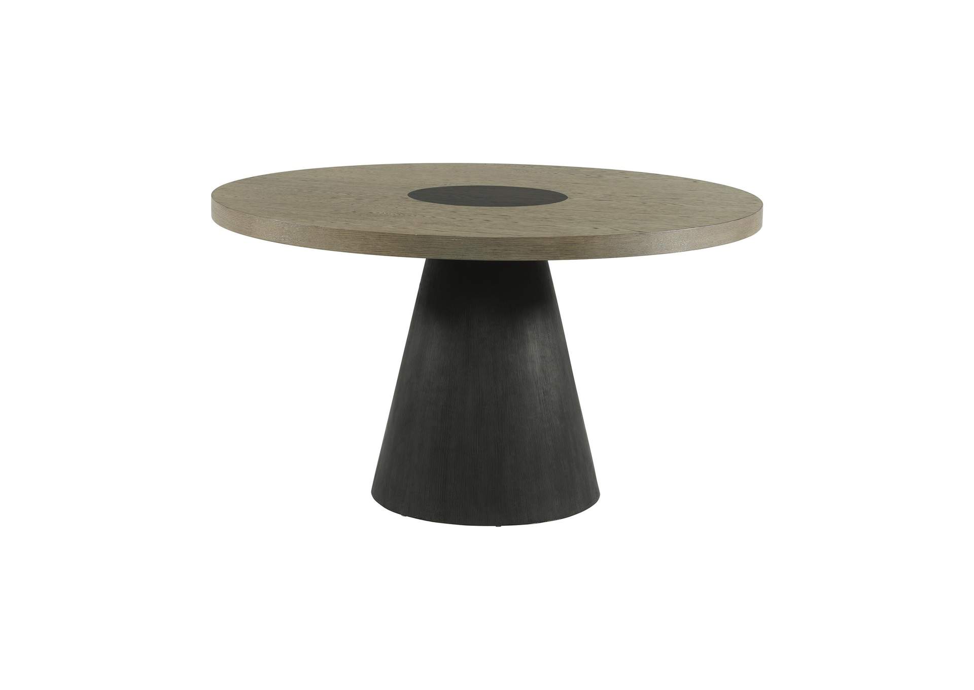 Mirren Round Dining Table In Brown image 3