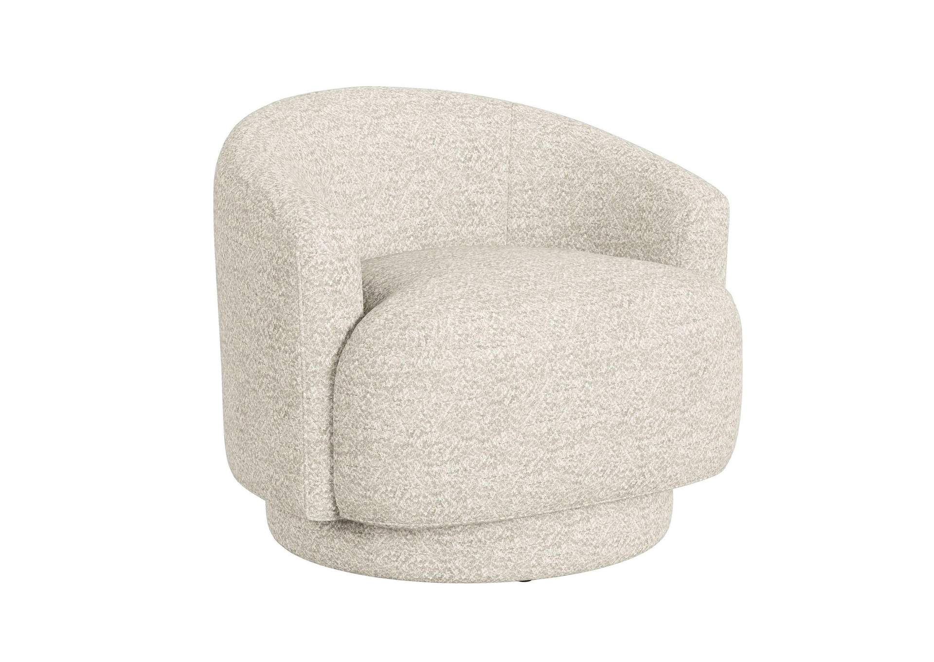 Mojave Swivel Chair In Jh Ivory image 4