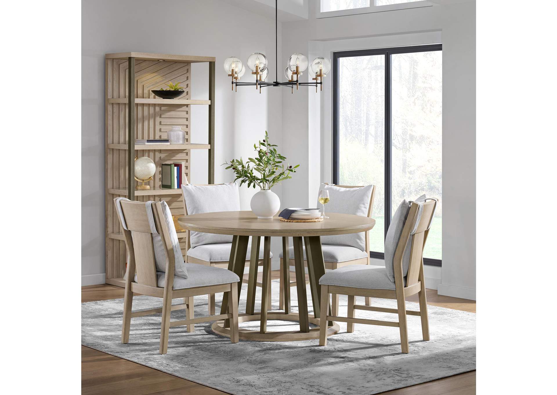 Monterey Round Dining Table In Ash image 1