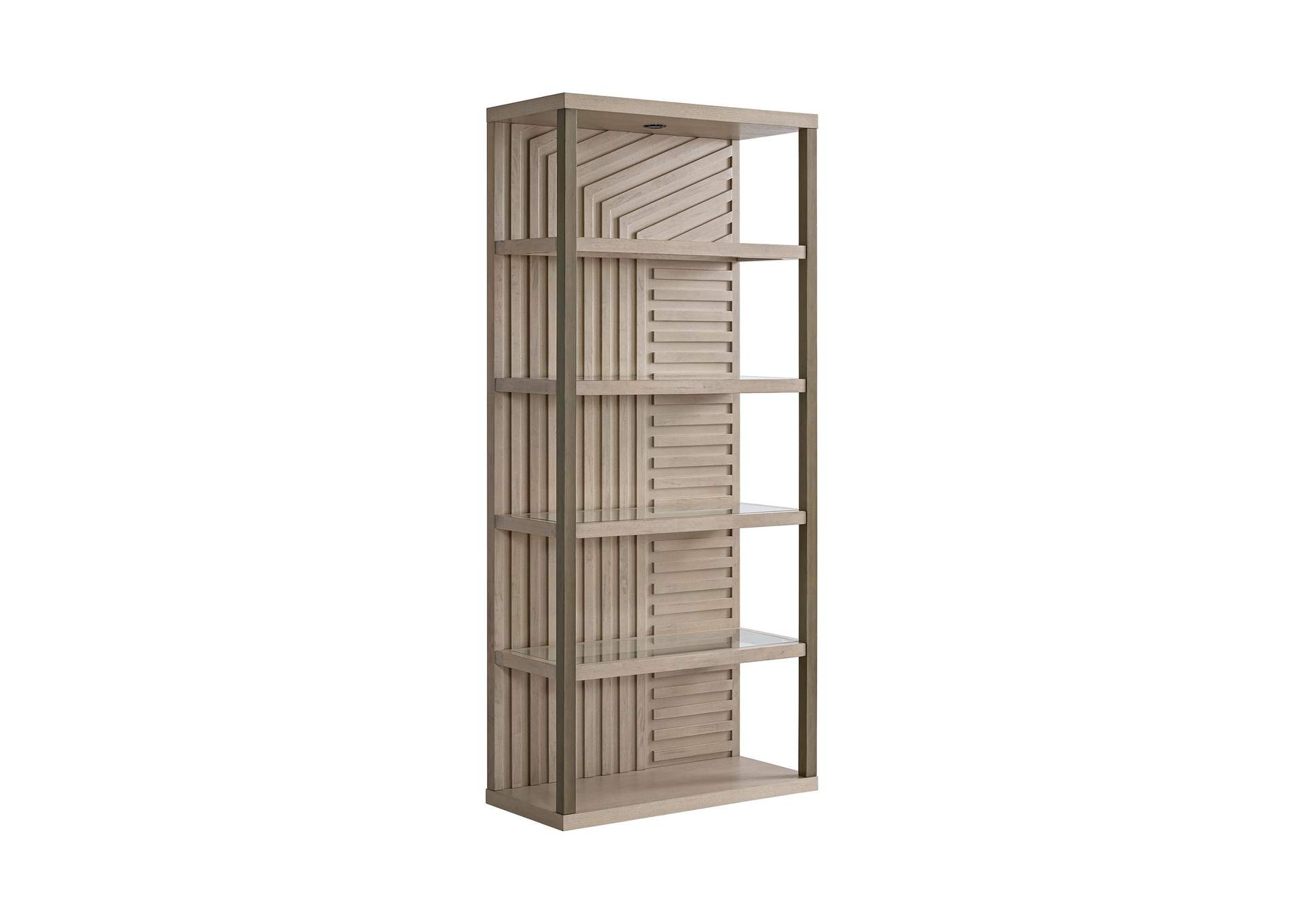 Monterey Bookcase With Led In Ash image 3