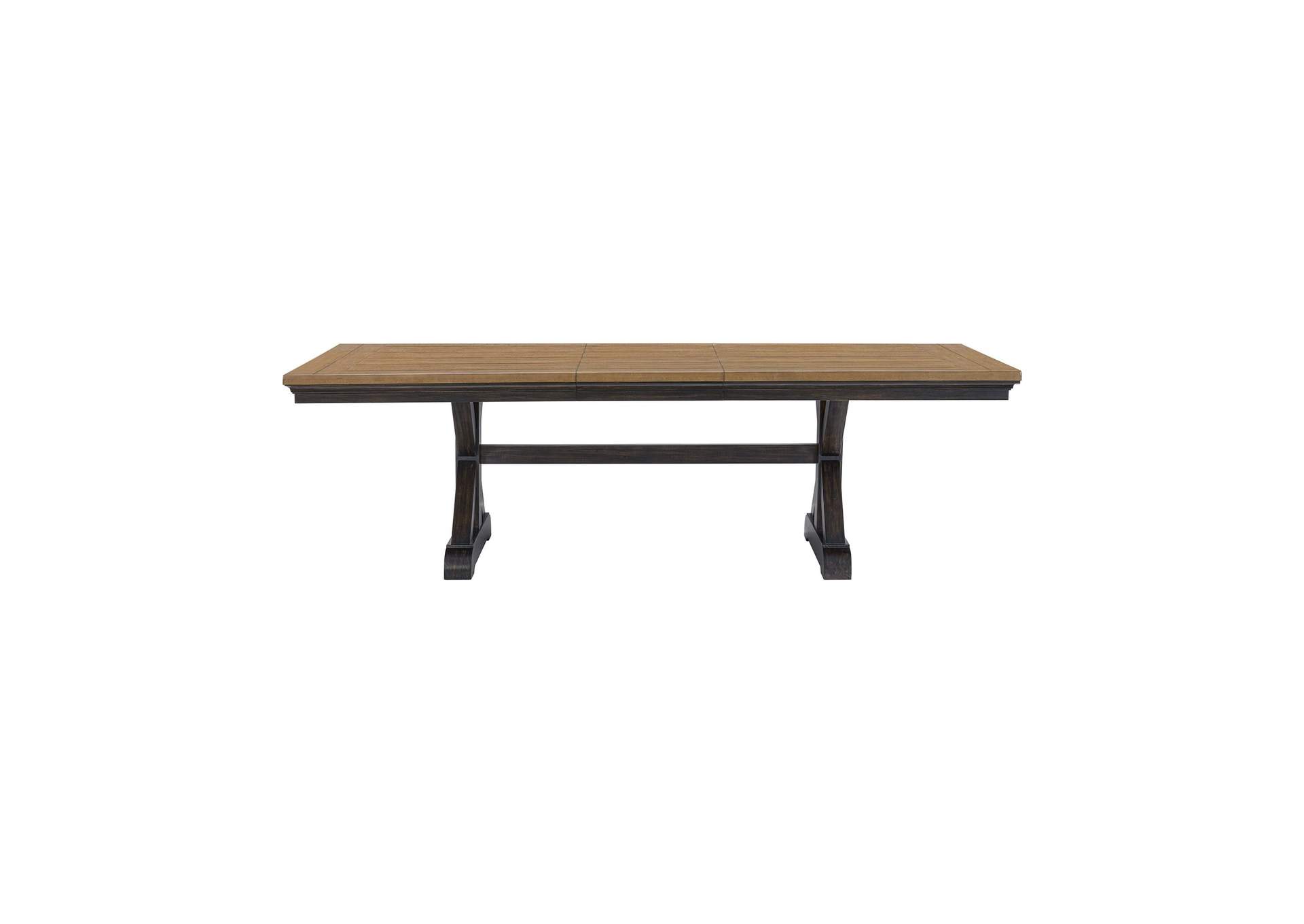 Montrose Dining Table With 20 Leaf In Espresso And Brown image 8