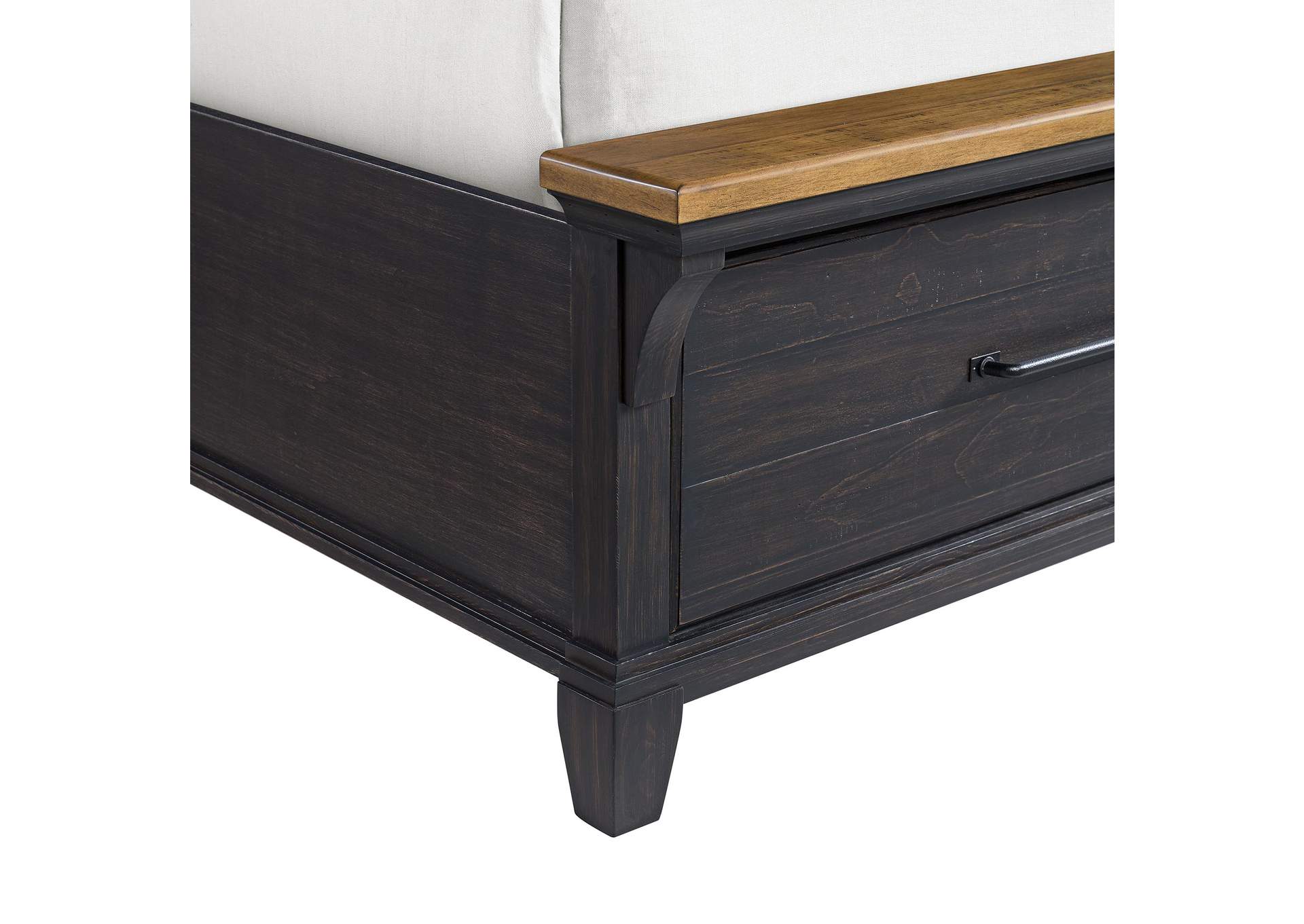 Montrose Queen Storage Bed In Espresso Brown image 7