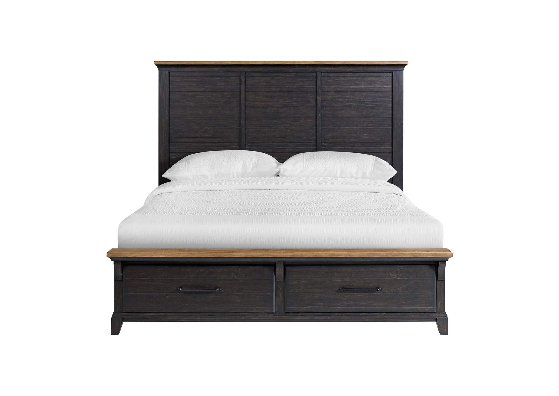 Montrose King Storage Bed In Espresso Brown image 4