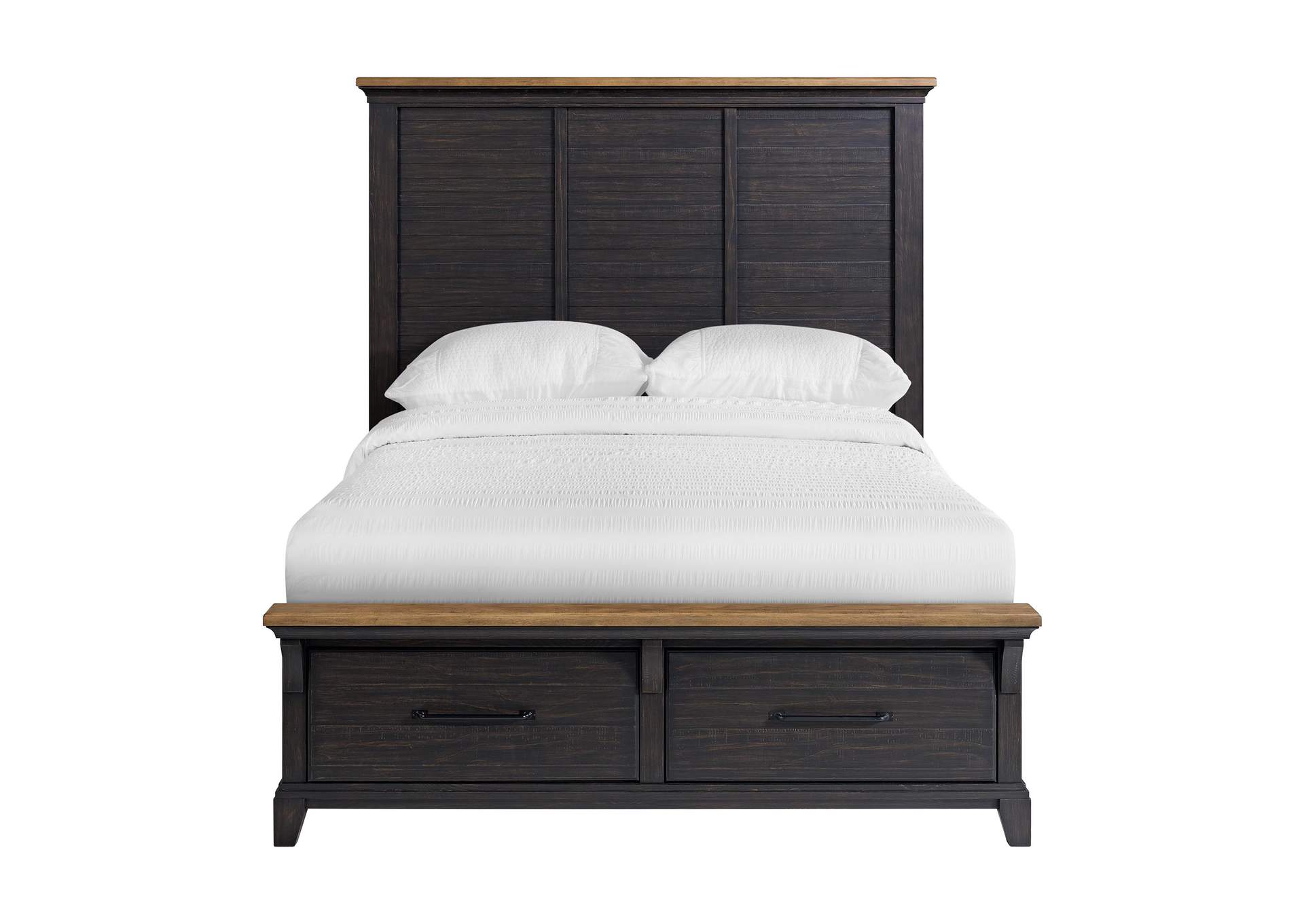 Montrose Queen Storage Bed In Espresso Brown image 4