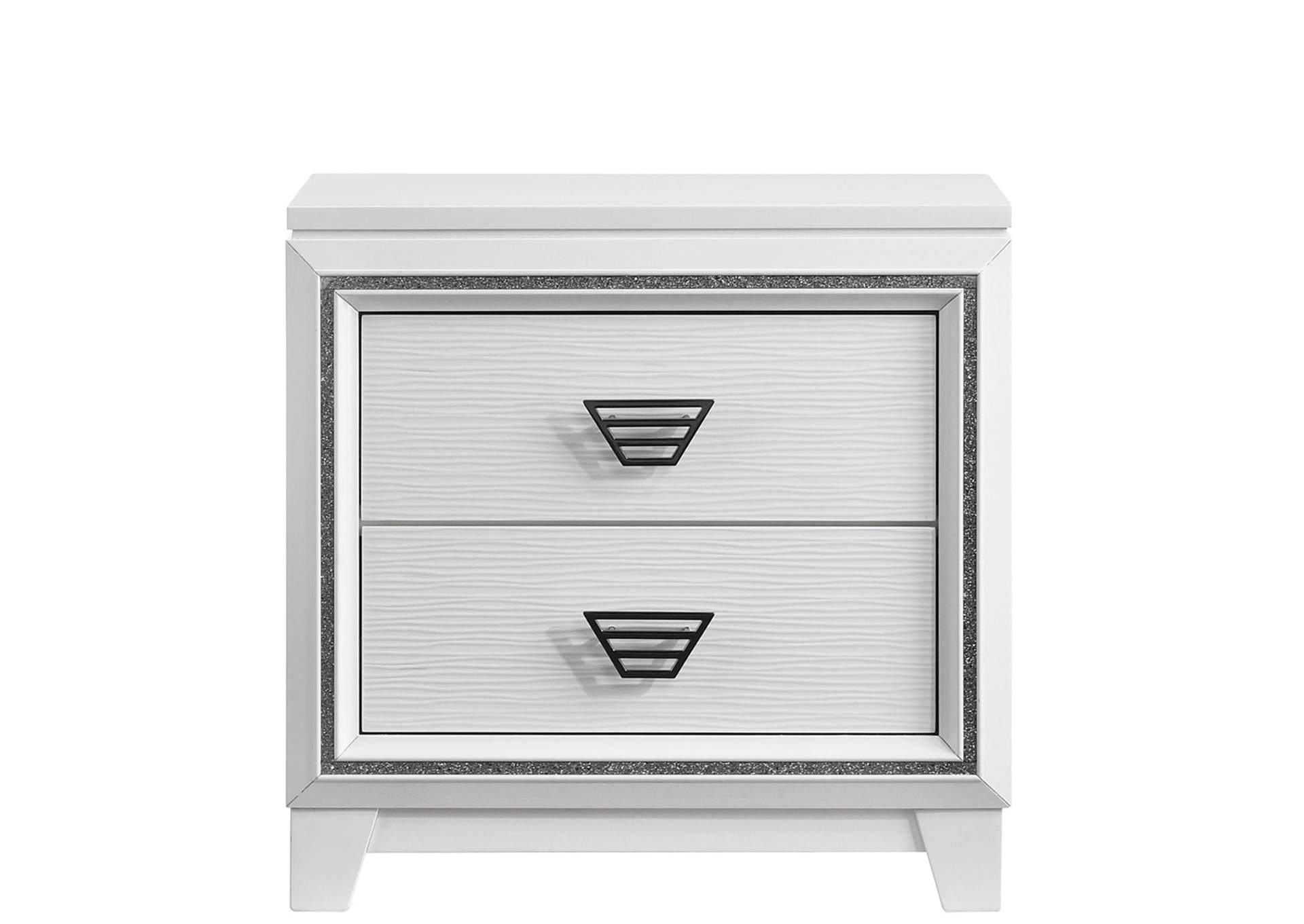 Moondance Nightstand With USB White image 11
