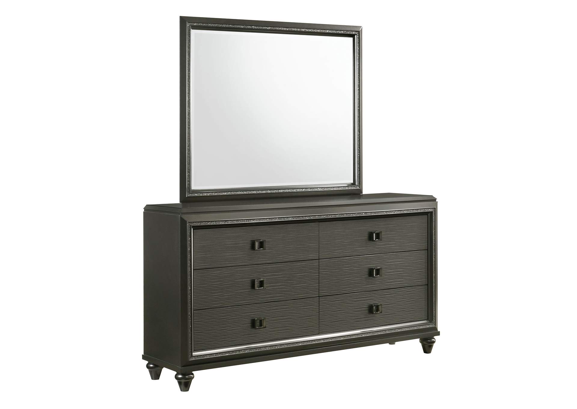 Moonstone King Panel 5 Piece Bedroom Set In Copper image 23