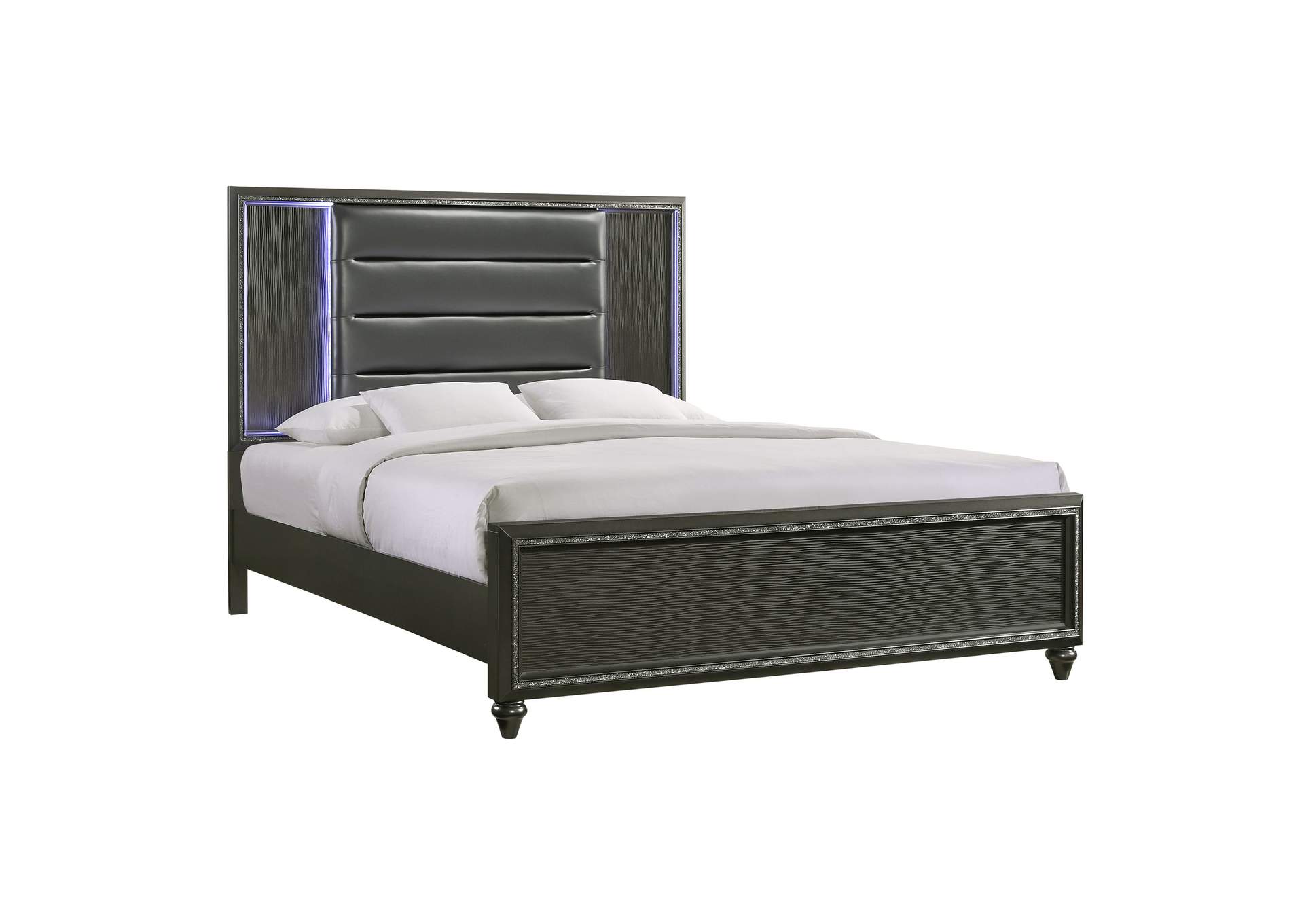 Moonstone Queen Panel 3 Piece Bedroom Set In Copper image 22