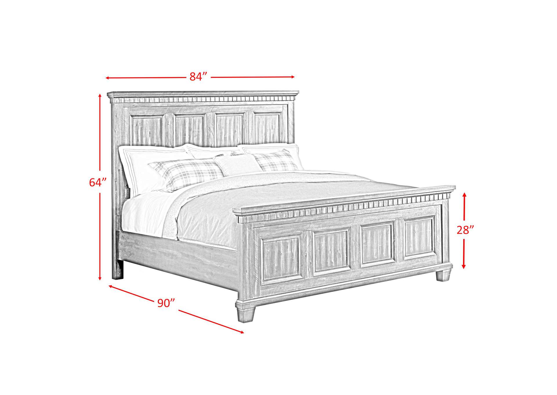 Morrison King Panel Bed image 5