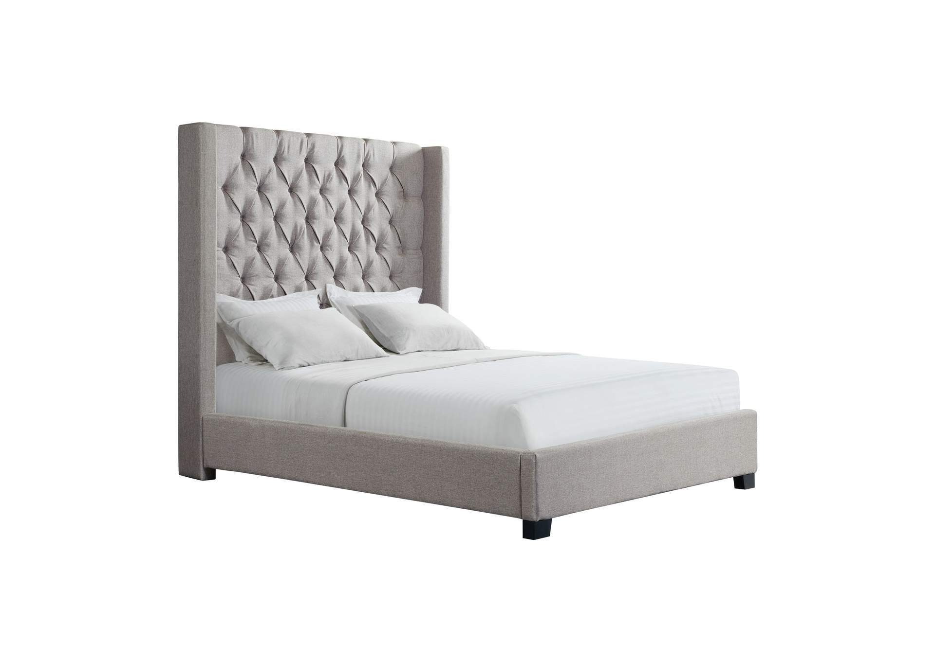 Morrow Queen Bed In Heirloom Grey