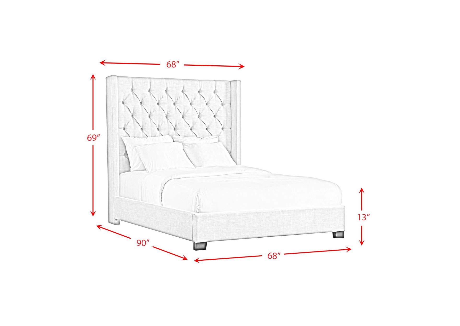 Morrow Queen Bed In Heirloom Charcoal image 6