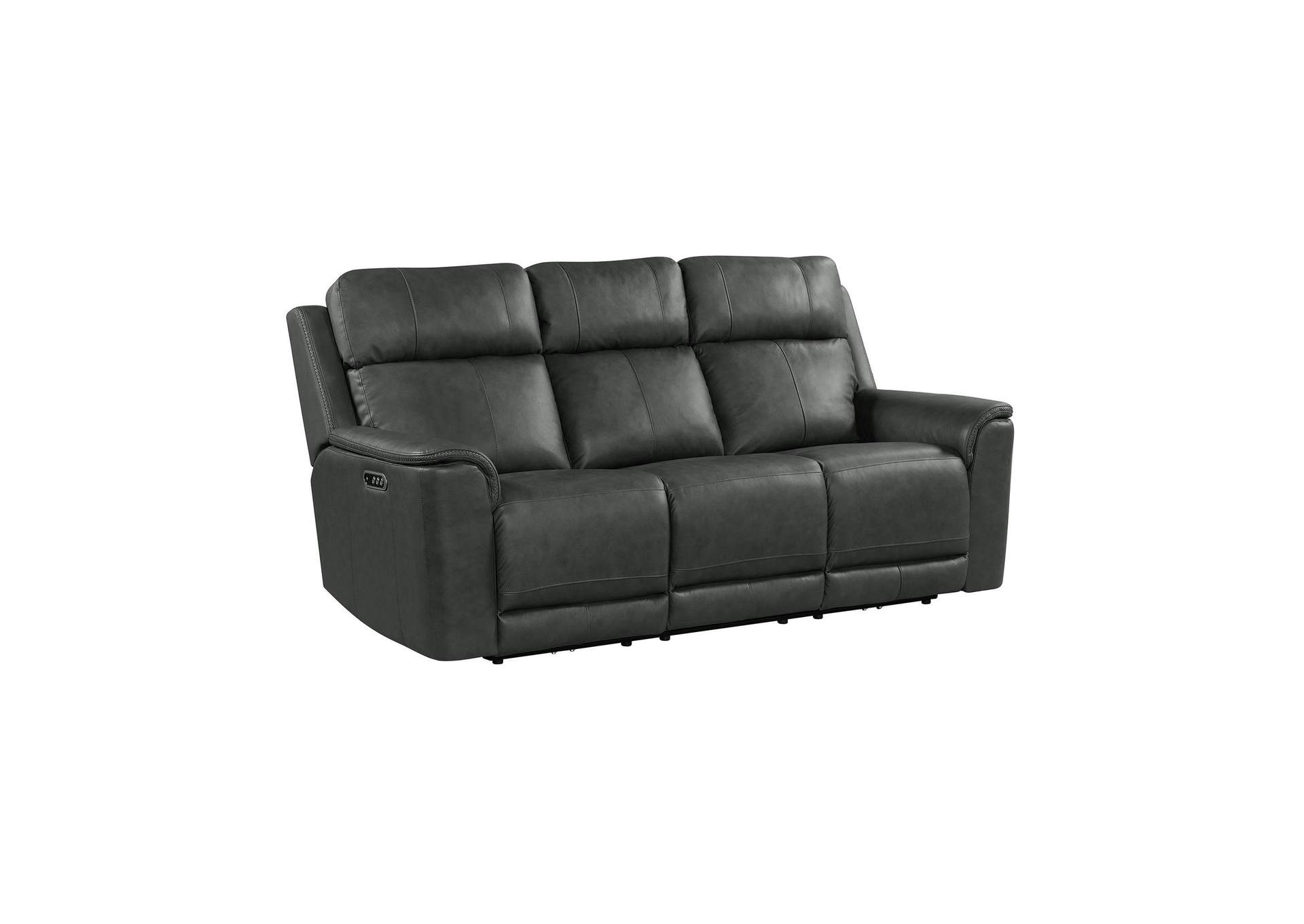Mustang P3 Sofa With Ddt Wireless Chargerin Aline Anthracite image 8