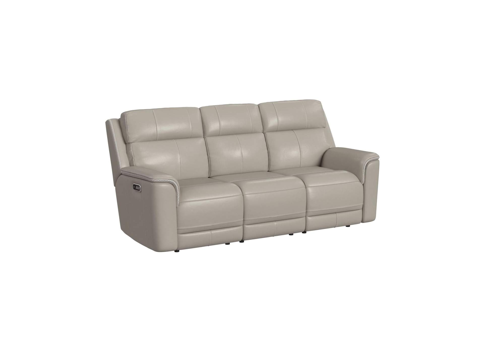 Mustang Power Motion Sofa With Ddt Wireless Charger Power Headrest And Lumbar In Rumble Beach image 3