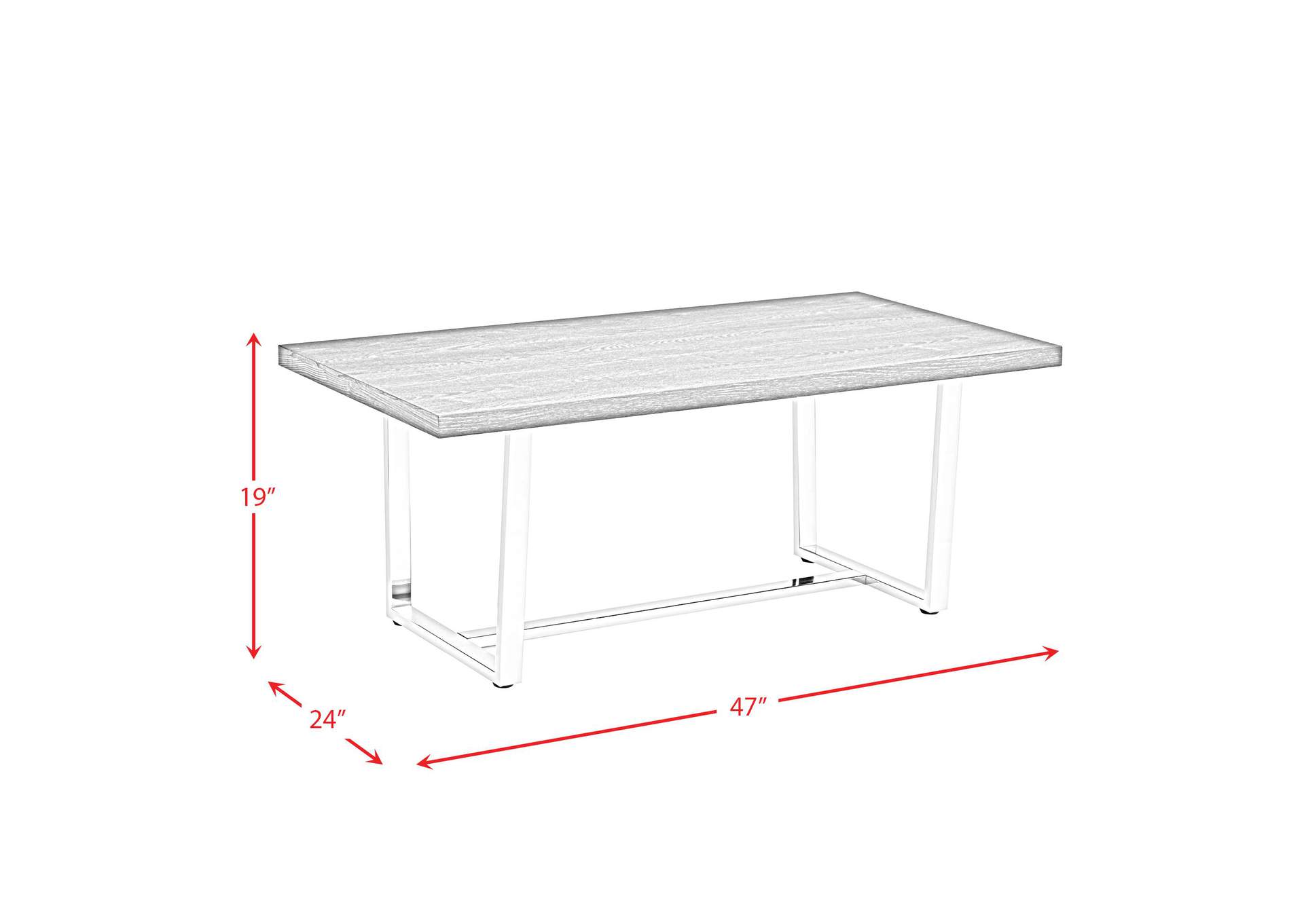 Nadia 3 Piece Occasional Table Set image 6