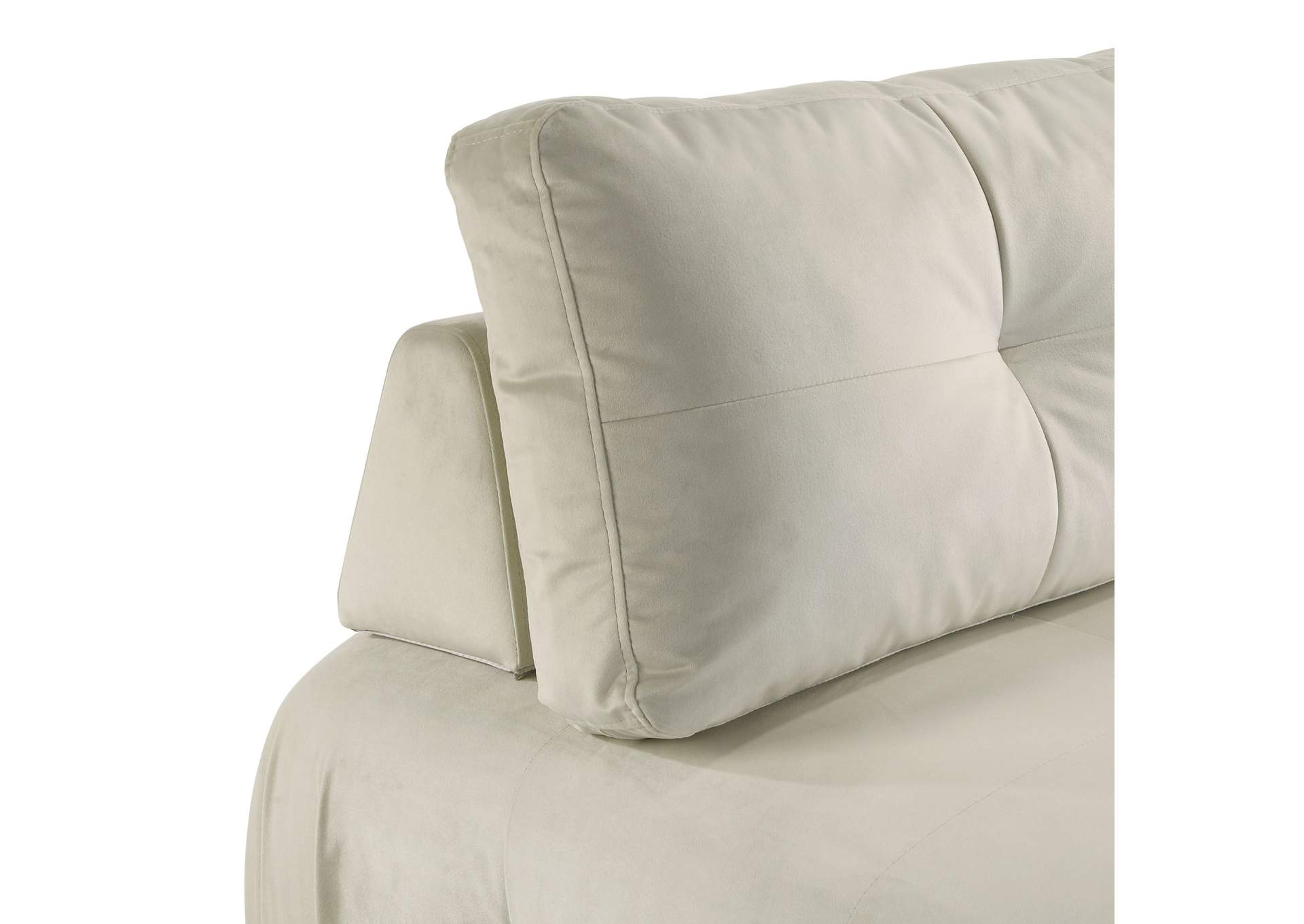 Nahla Modular Chair In Marine Cream image 5