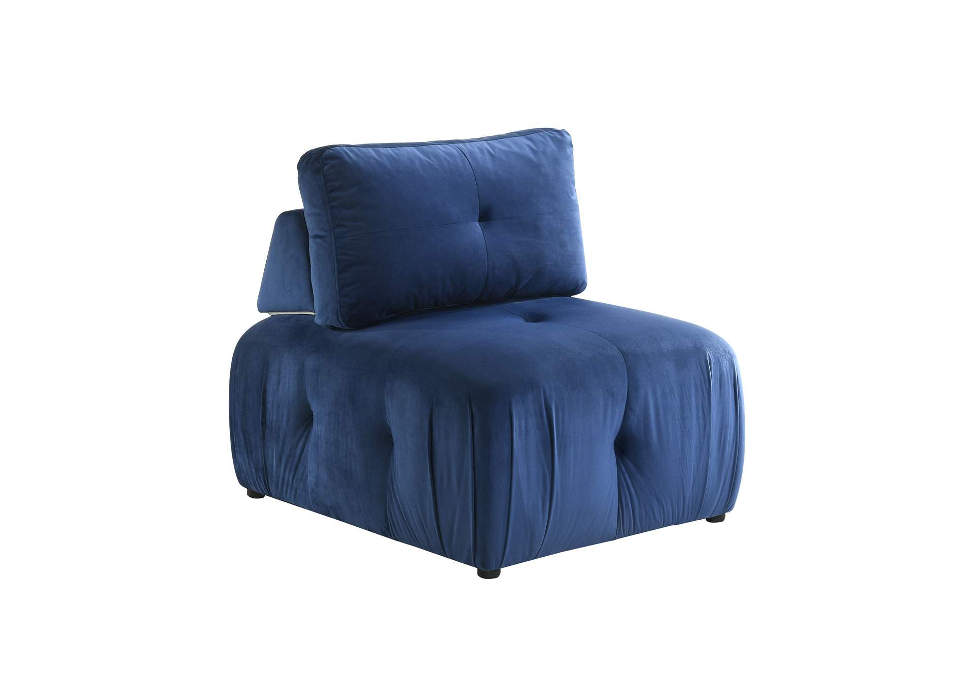 Nahla Modular Chair In Marine Dark Blue image 3
