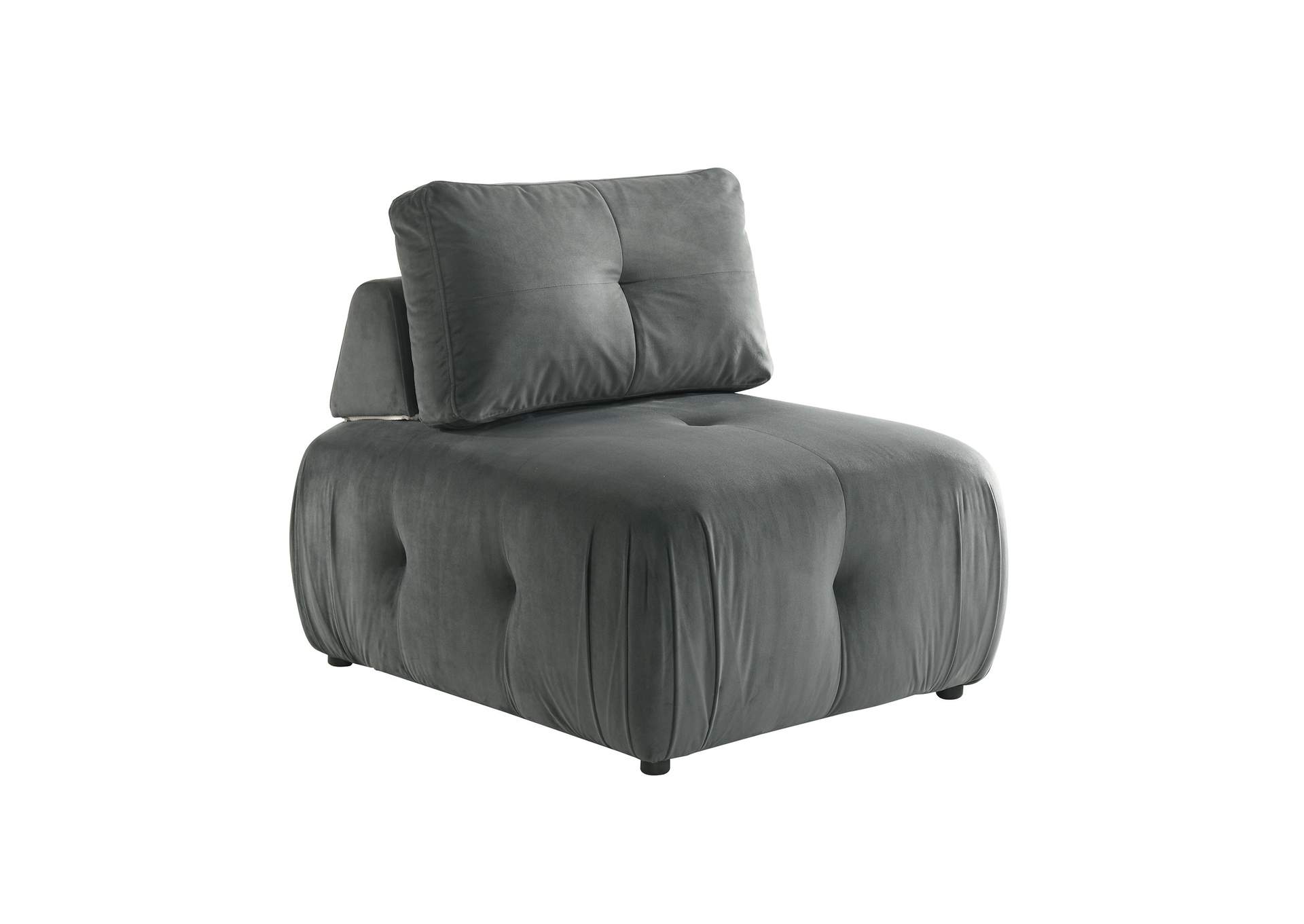 Nahla Modular Chair In Marine Light Grey image 3