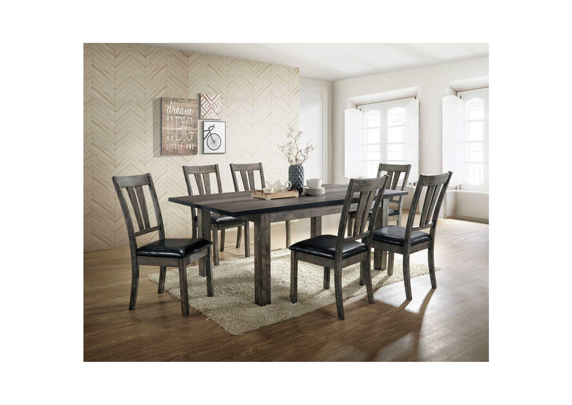 Nathan Fan Back Chair With Pu Seat 2 Per Pack image 1