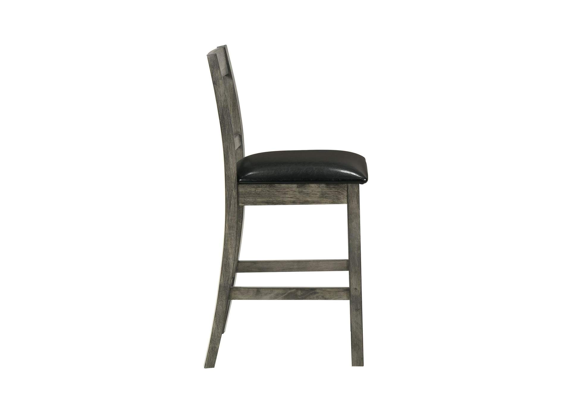Nathan Counter Side Chair With Pu Seat Fan Back Slat 2 Per Pack image 12