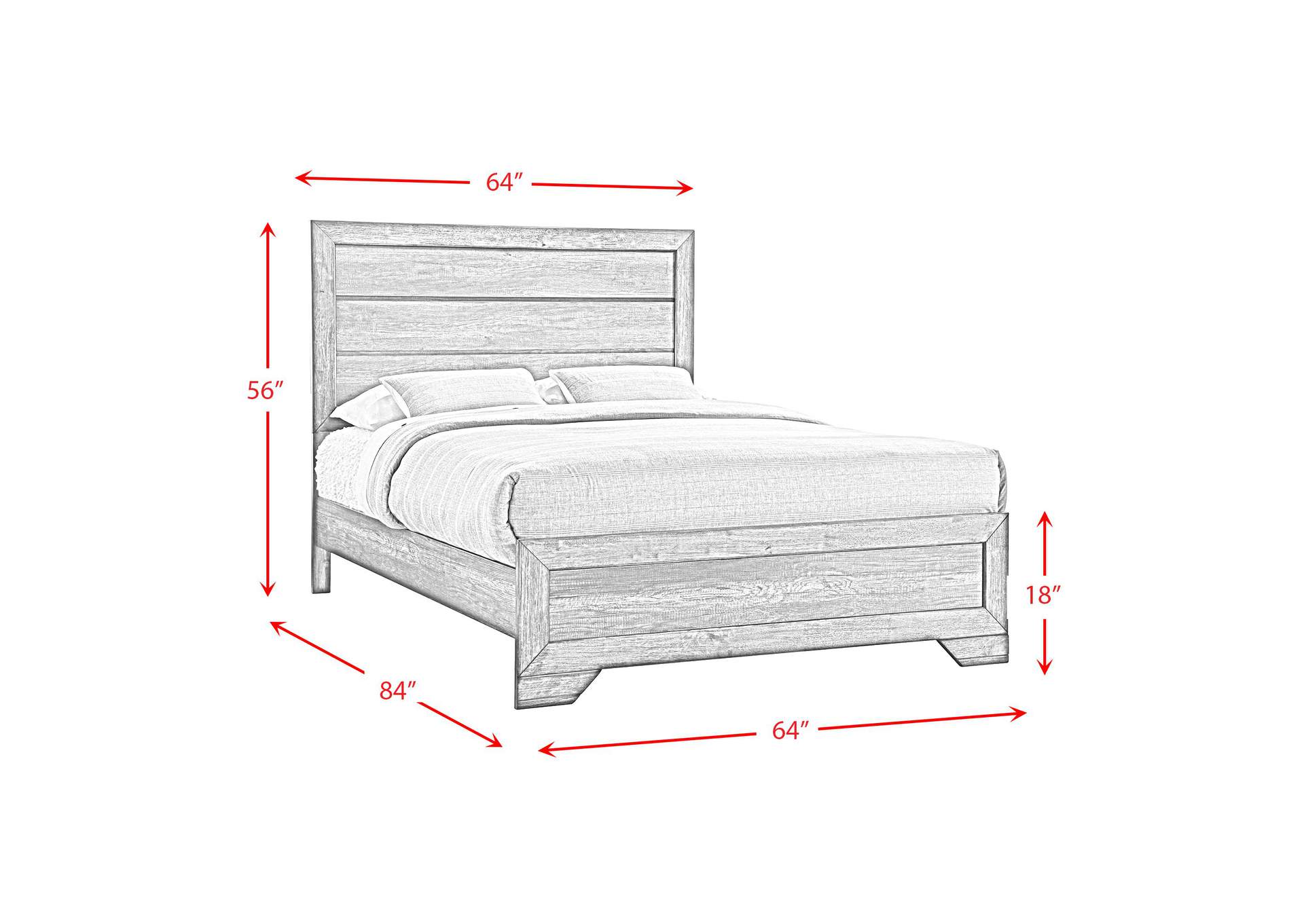Nathan Queen Bed image 3