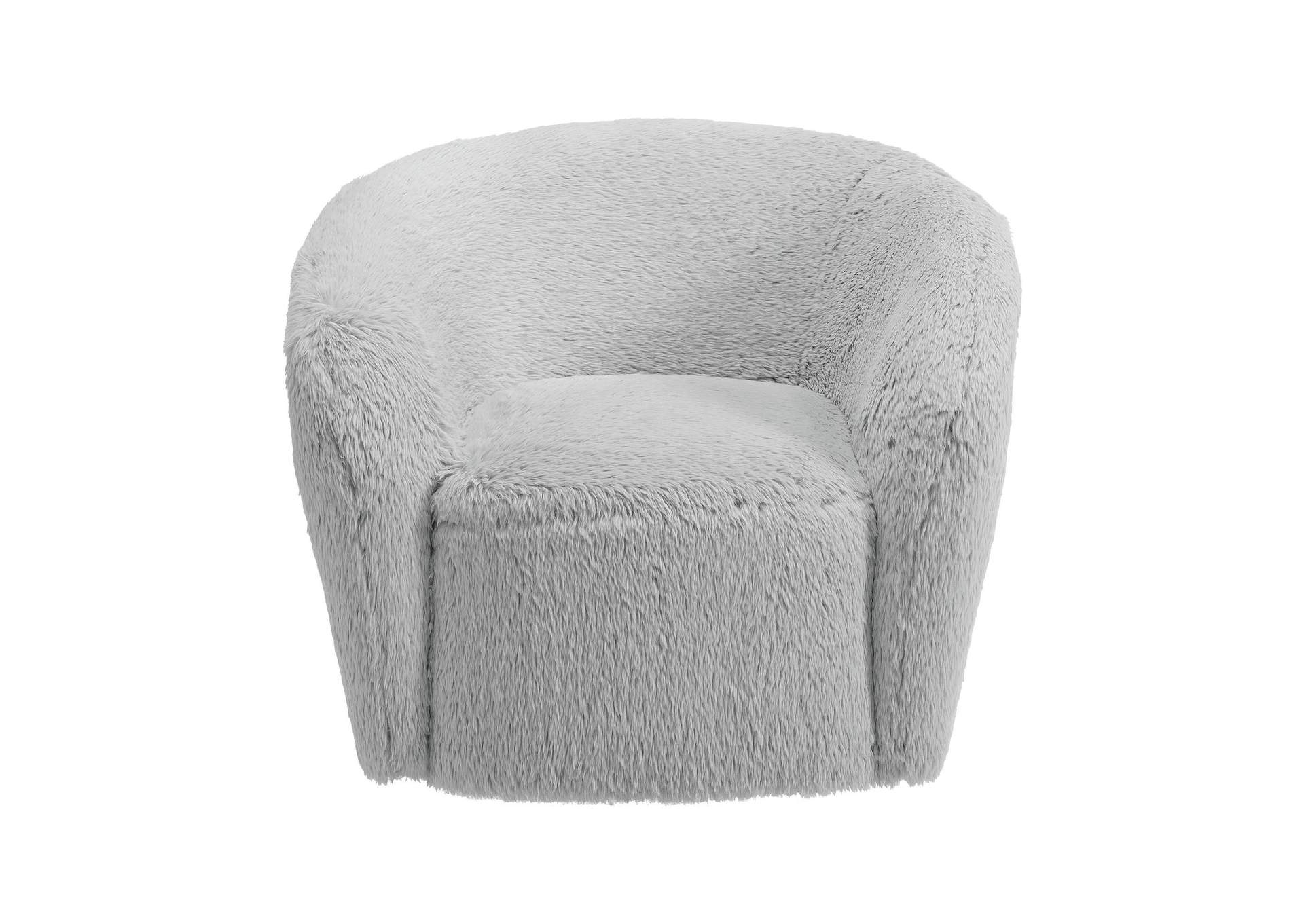 Navajo Swivel Chair In Yakety Wak Grey image 4