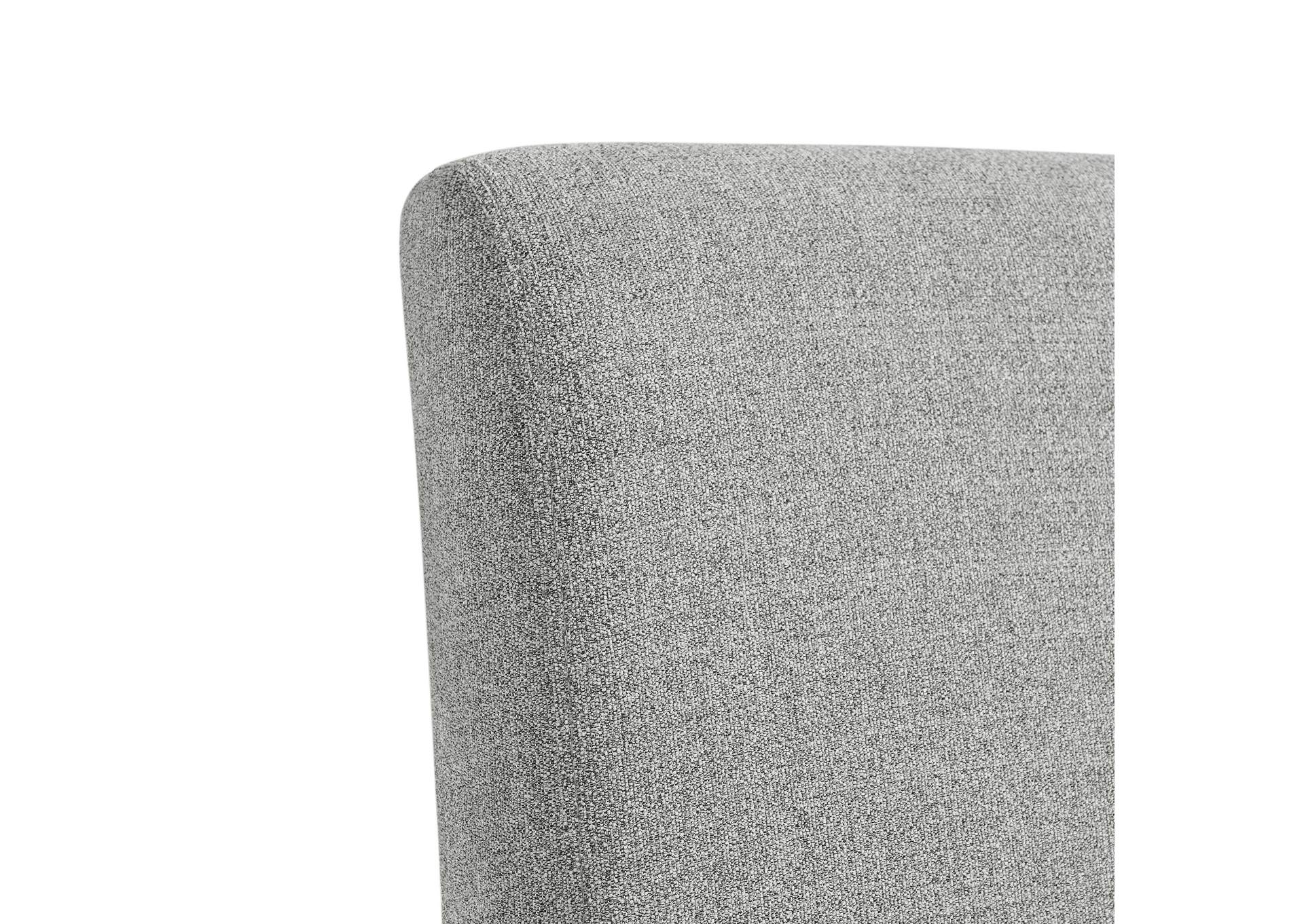 Nero Dining Side Chair (Set Of 2) With Grey Fabric image 4